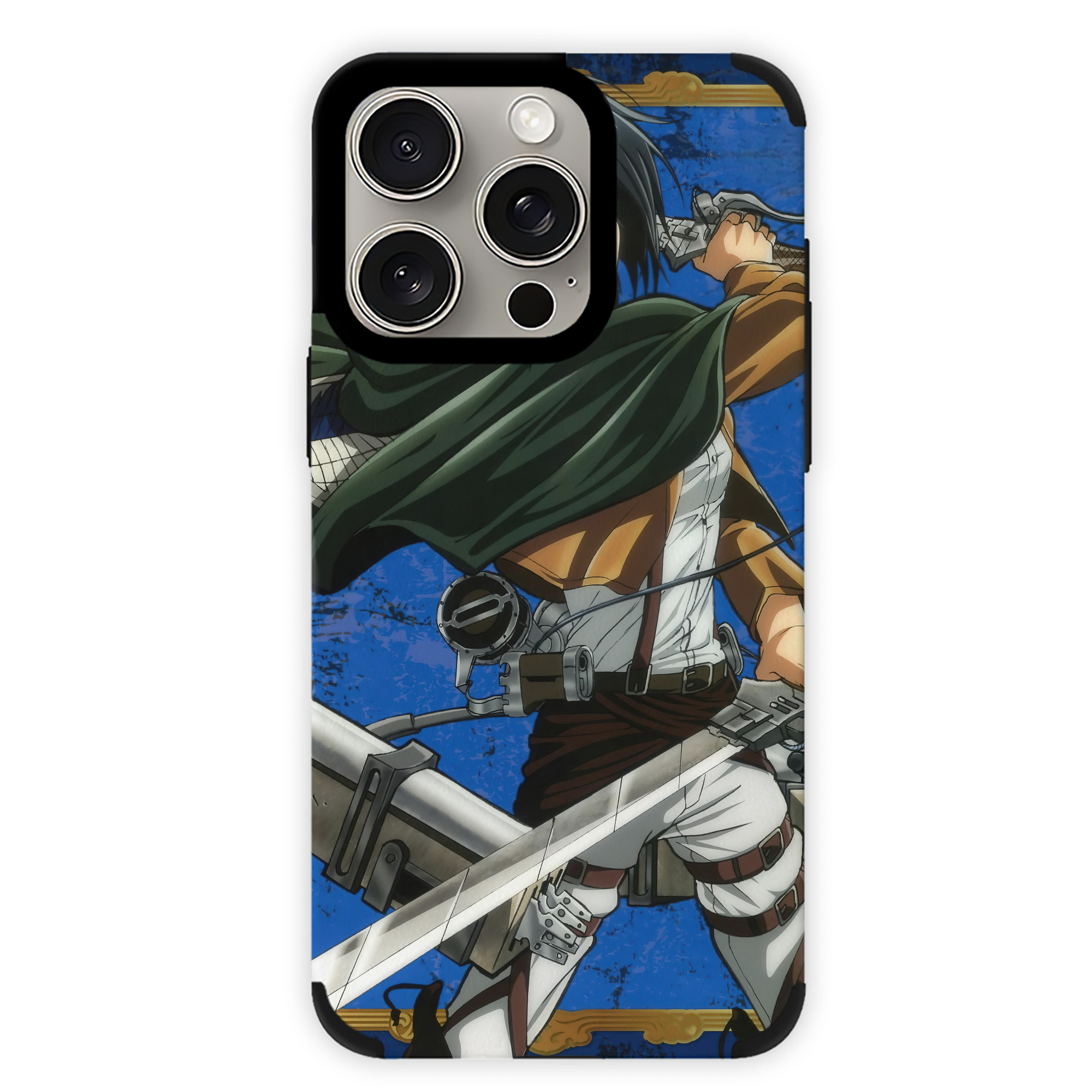 （画像用） 進撃の巨人 Attack on Titan 【iPhone15ProMax対応】 PUレザー スマホケース 耐衝撃＆黄変防止