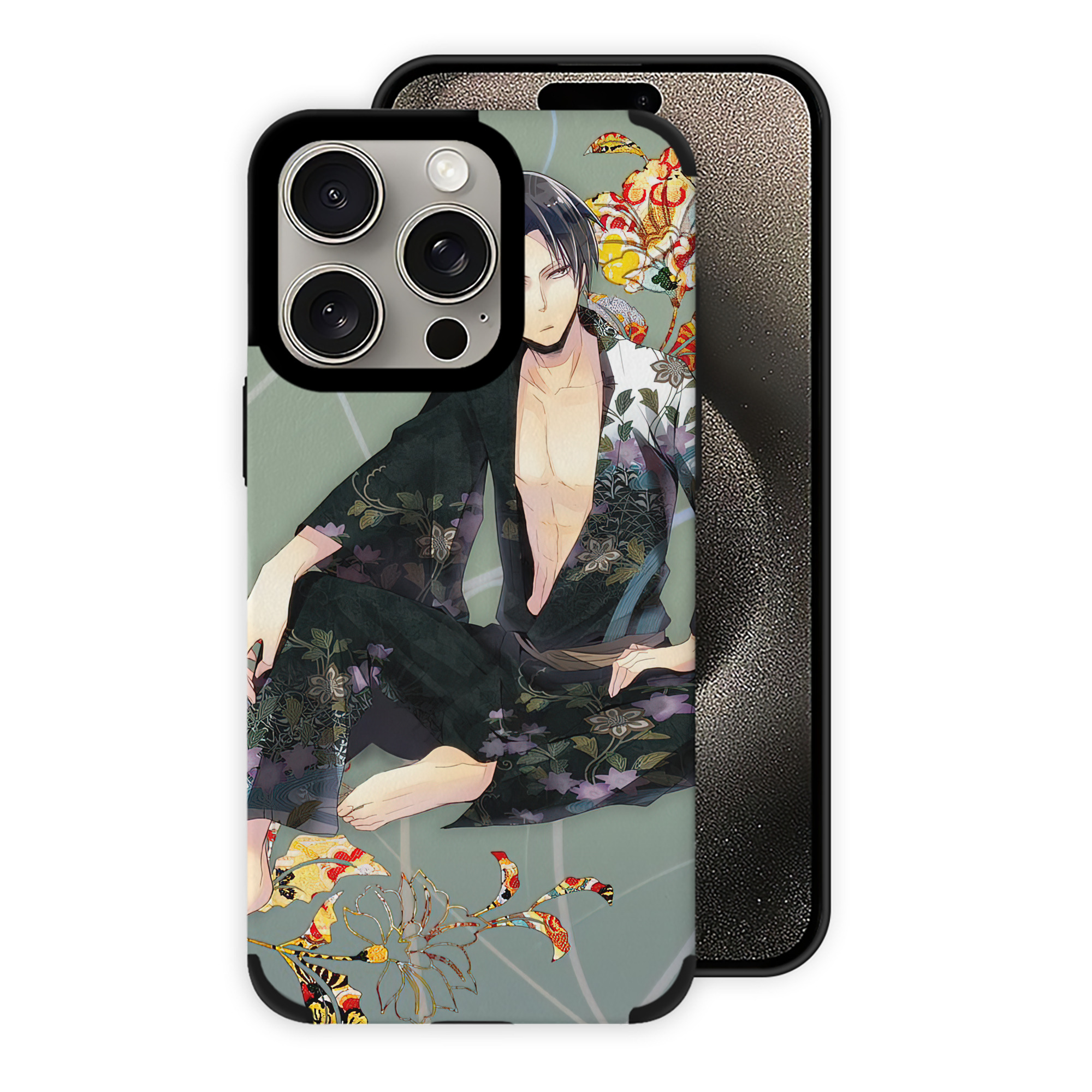 （画像用） 進撃の巨人 Attack on Titan 【iPhone15ProMax対応】 PUレザー スマホケース 耐衝撃＆黄変防止