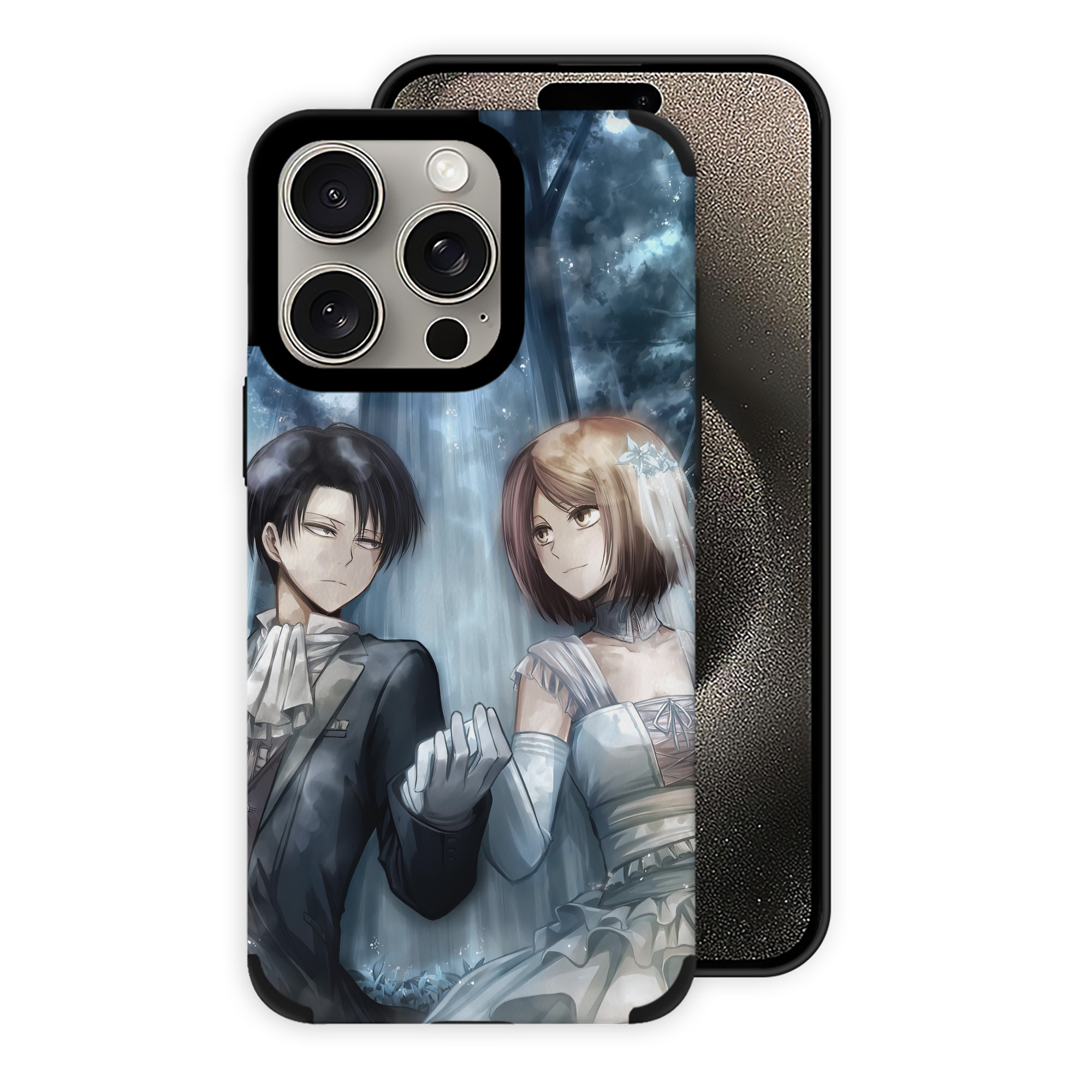 （画像用） 進撃の巨人 Attack on Titan 【iPhone15ProMax対応】 PUレザー スマホケース 耐衝撃＆黄変防止