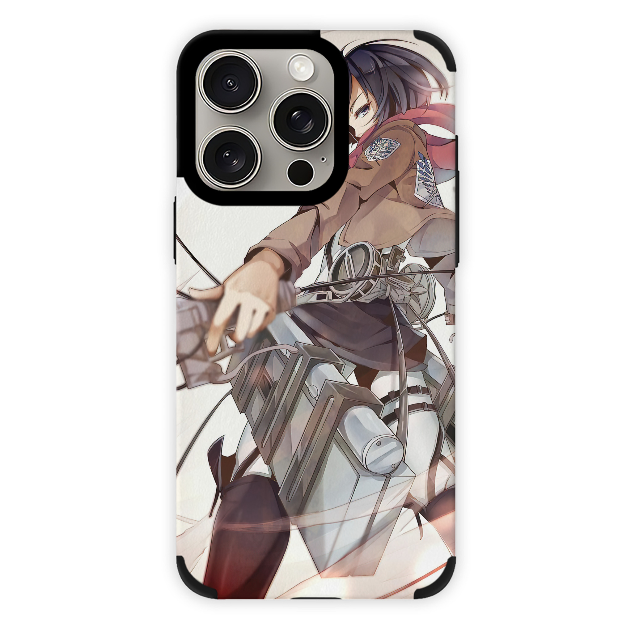 （画像用） 進撃の巨人 Attack on Titan 【iPhone15ProMax対応】 PUレザー スマホケース 耐衝撃＆黄変防止
