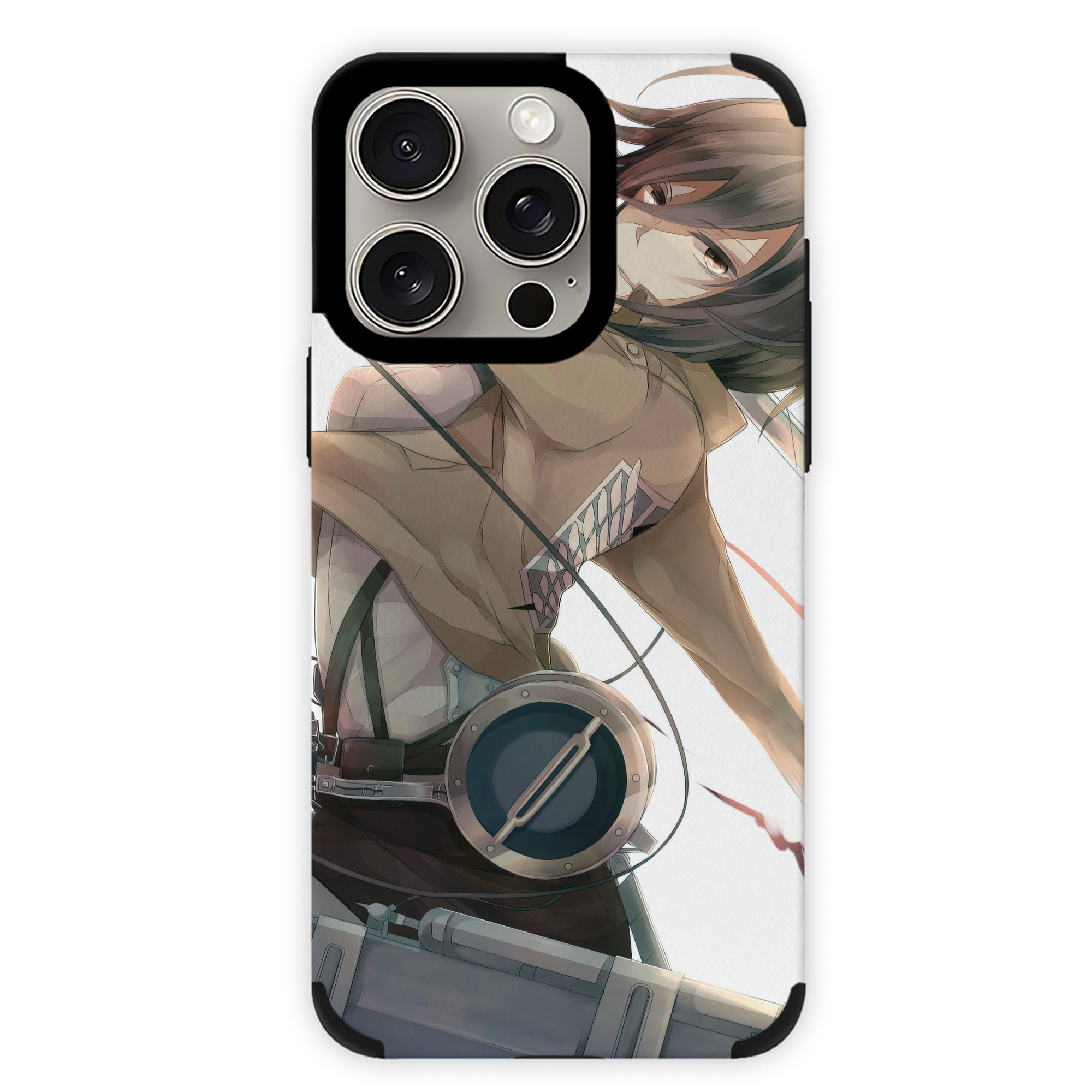 （画像用） 進撃の巨人 Attack on Titan 【iPhone15ProMax対応】 PUレザー スマホケース 耐衝撃＆黄変防止