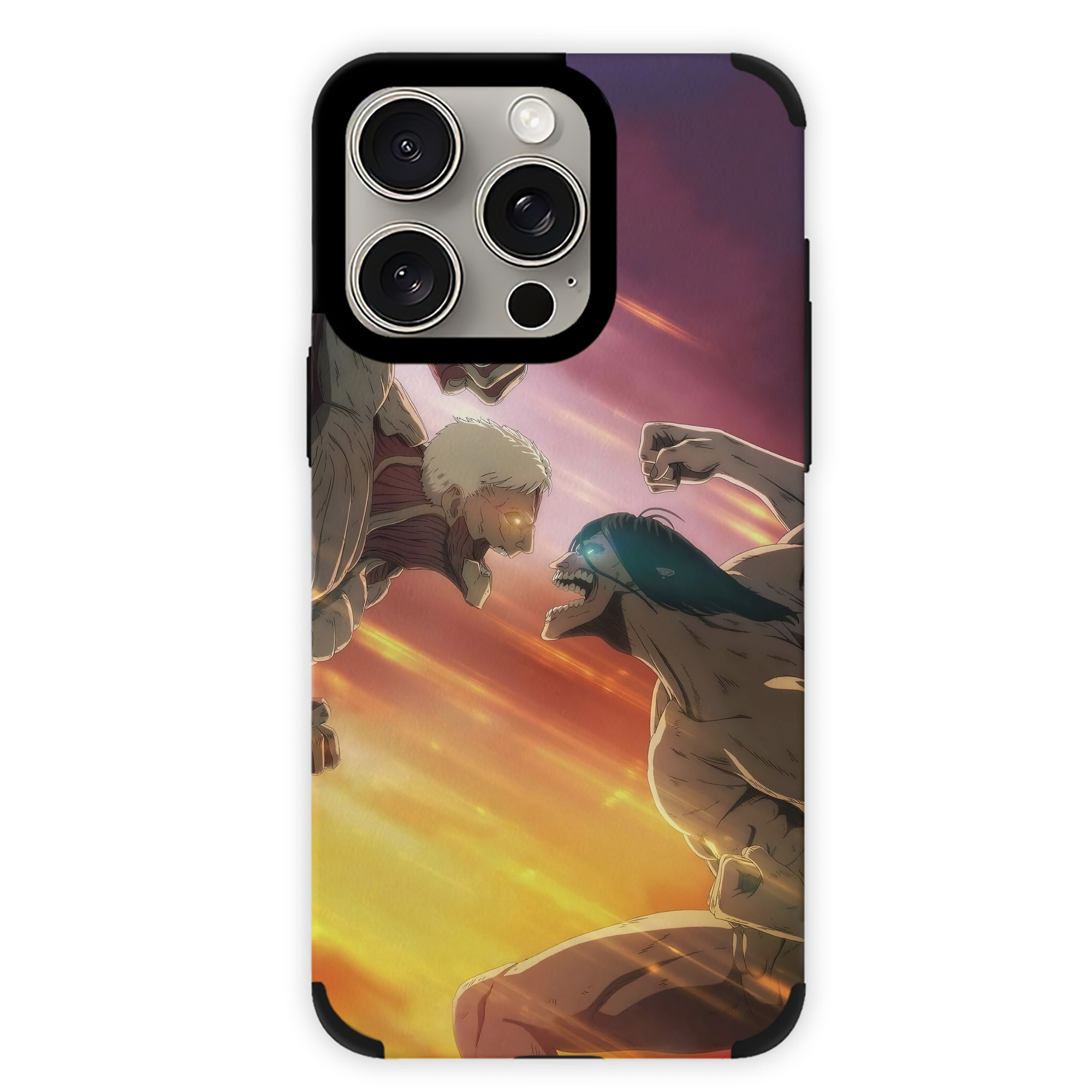 （画像用） 進撃の巨人 Attack on Titan 【iPhone15ProMax対応】 PUレザー スマホケース 耐衝撃＆黄変防止