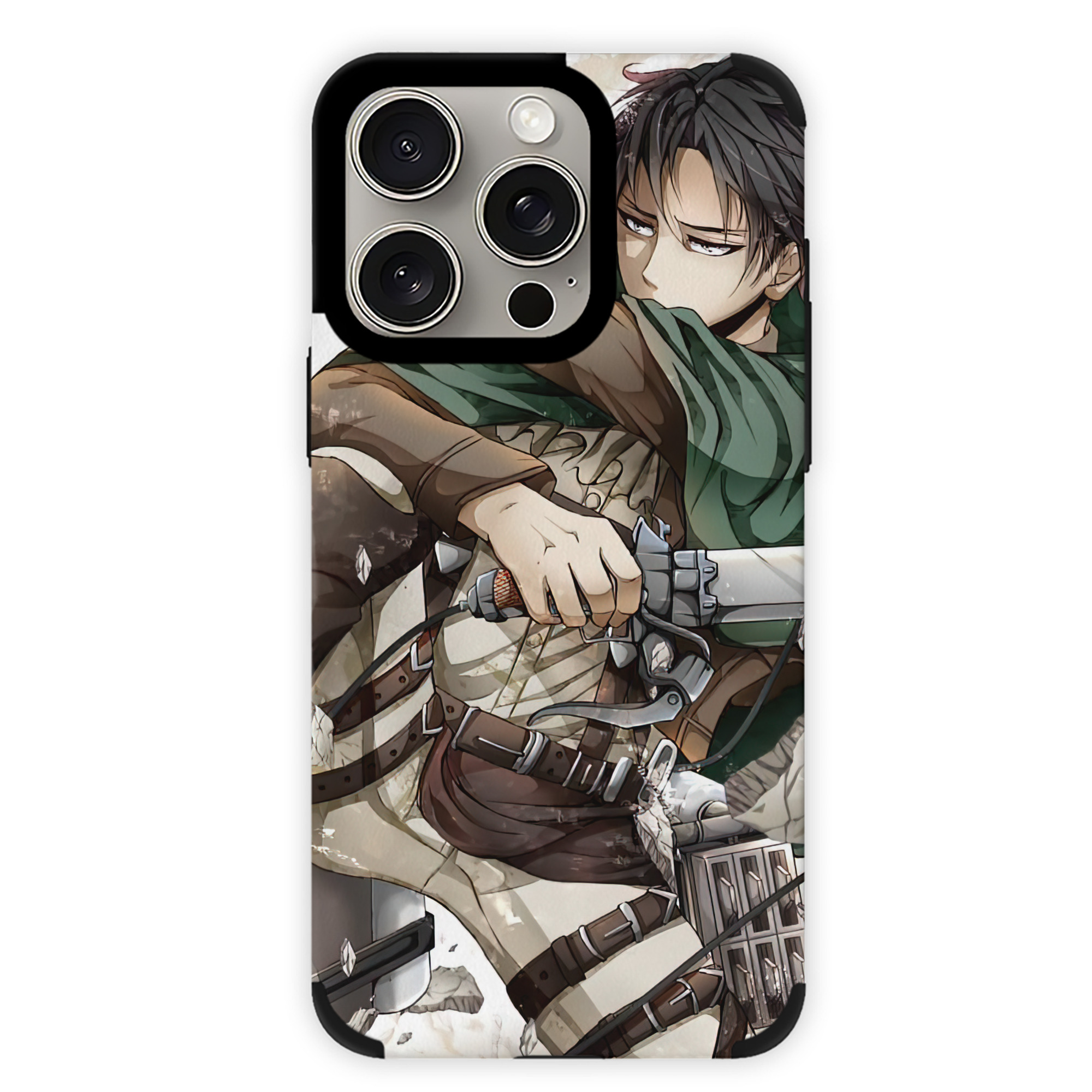 （画像用） 進撃の巨人 Attack on Titan 【iPhone15ProMax対応】 PUレザー スマホケース 耐衝撃＆黄変防止