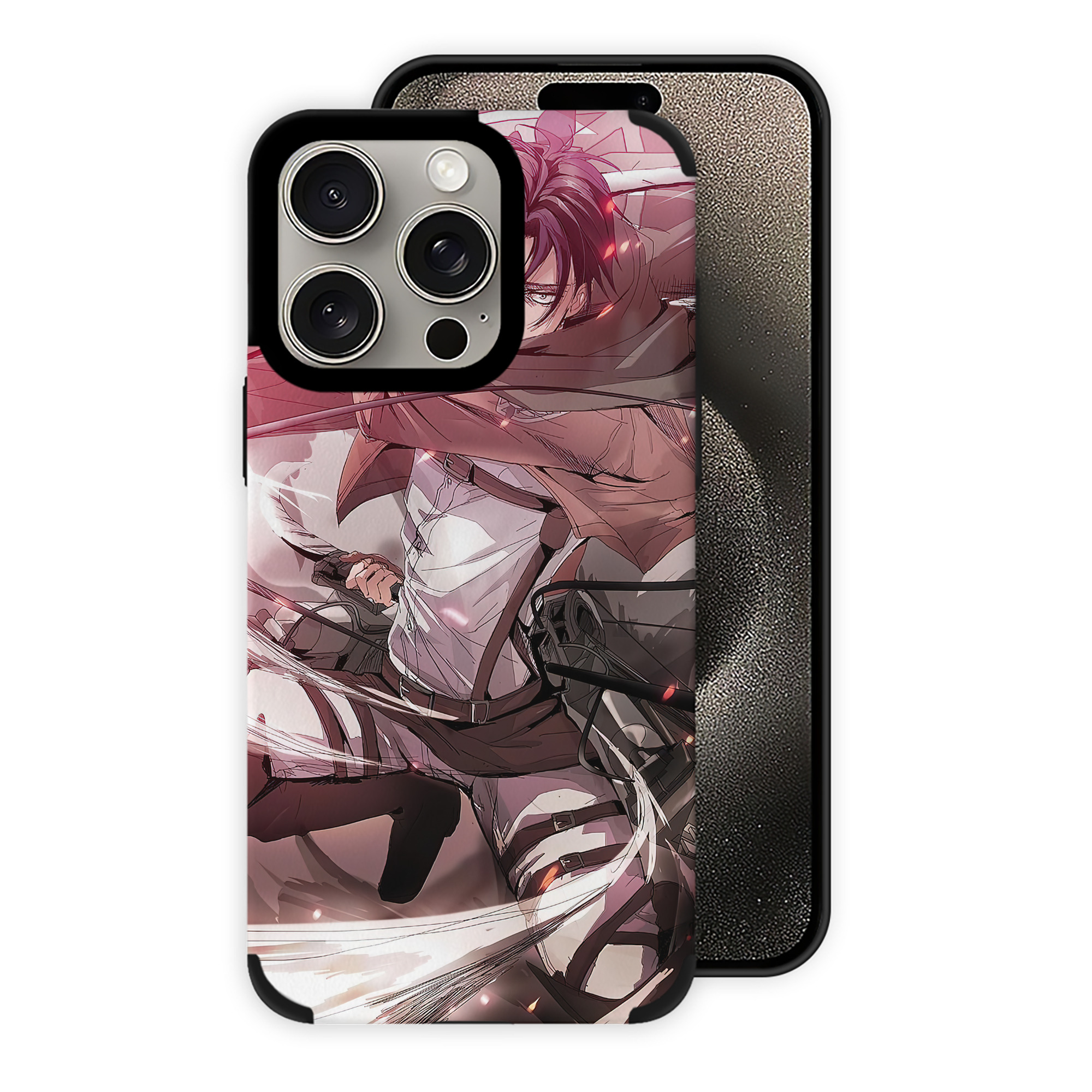 （画像用） 進撃の巨人 Attack on Titan 【iPhone15ProMax対応】 PUレザー スマホケース 耐衝撃＆黄変防止