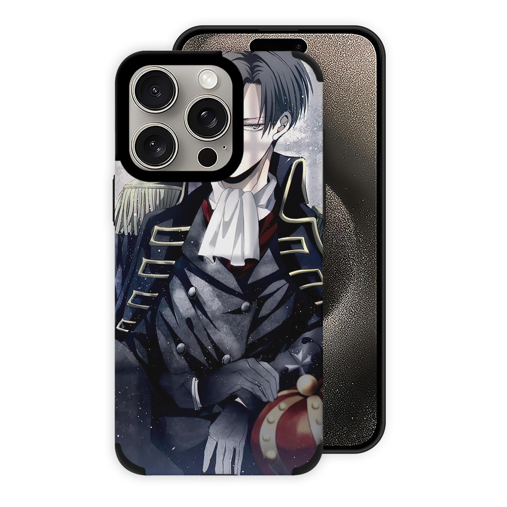 （画像用） 進撃の巨人 Attack on Titan 【iPhone15ProMax対応】 PUレザー スマホケース 耐衝撃＆黄変防止