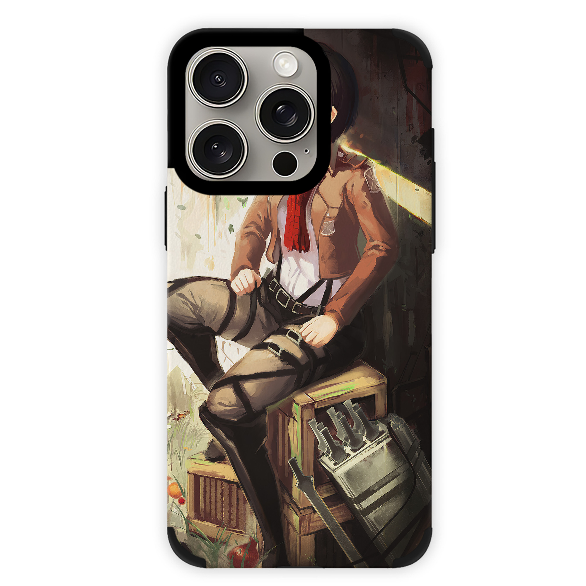（画像用） 進撃の巨人 Attack on Titan 【iPhone15ProMax対応】 PUレザー スマホケース 耐衝撃＆黄変防止