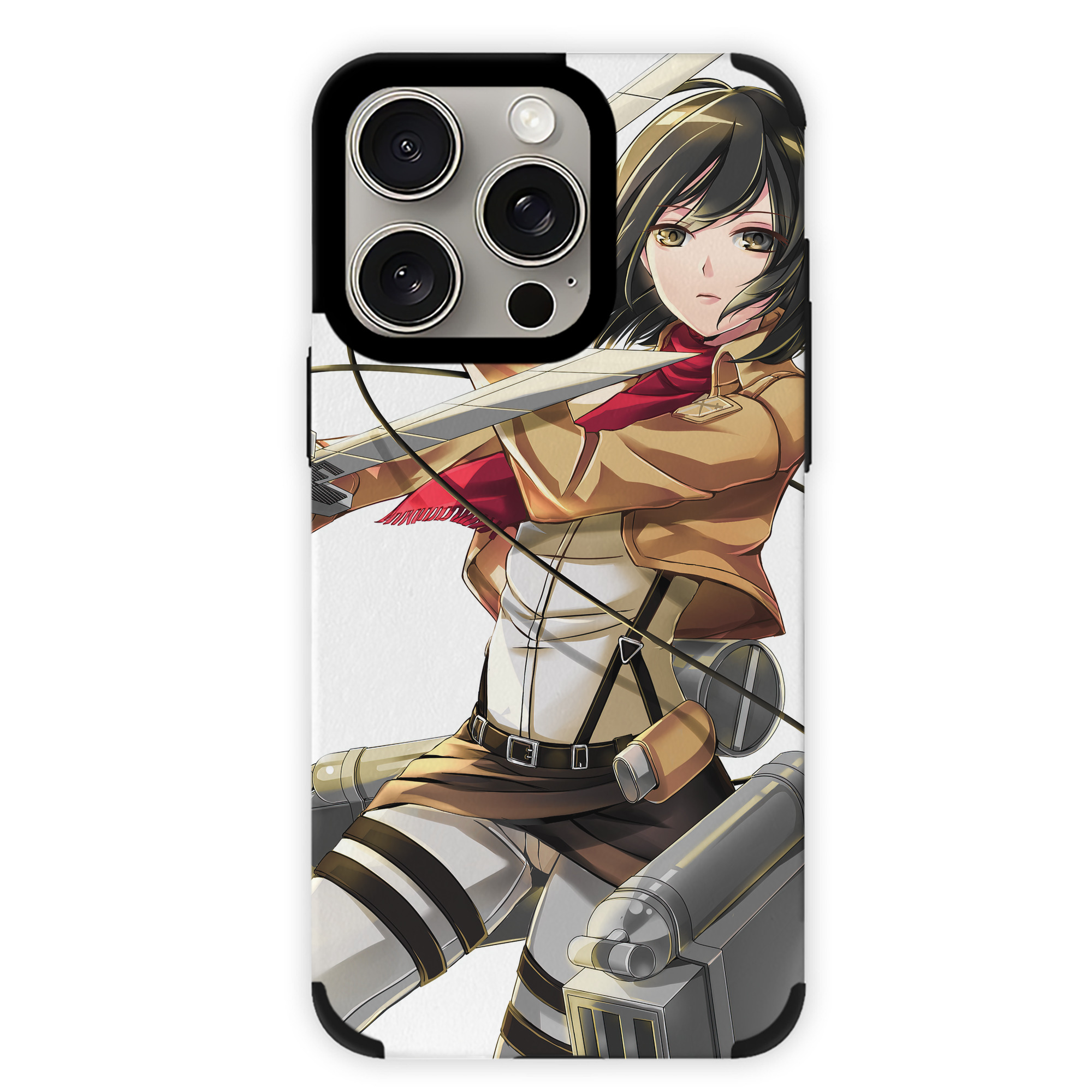 （画像用） 進撃の巨人 Attack on Titan 【iPhone15ProMax対応】 PUレザー スマホケース 耐衝撃＆黄変防止