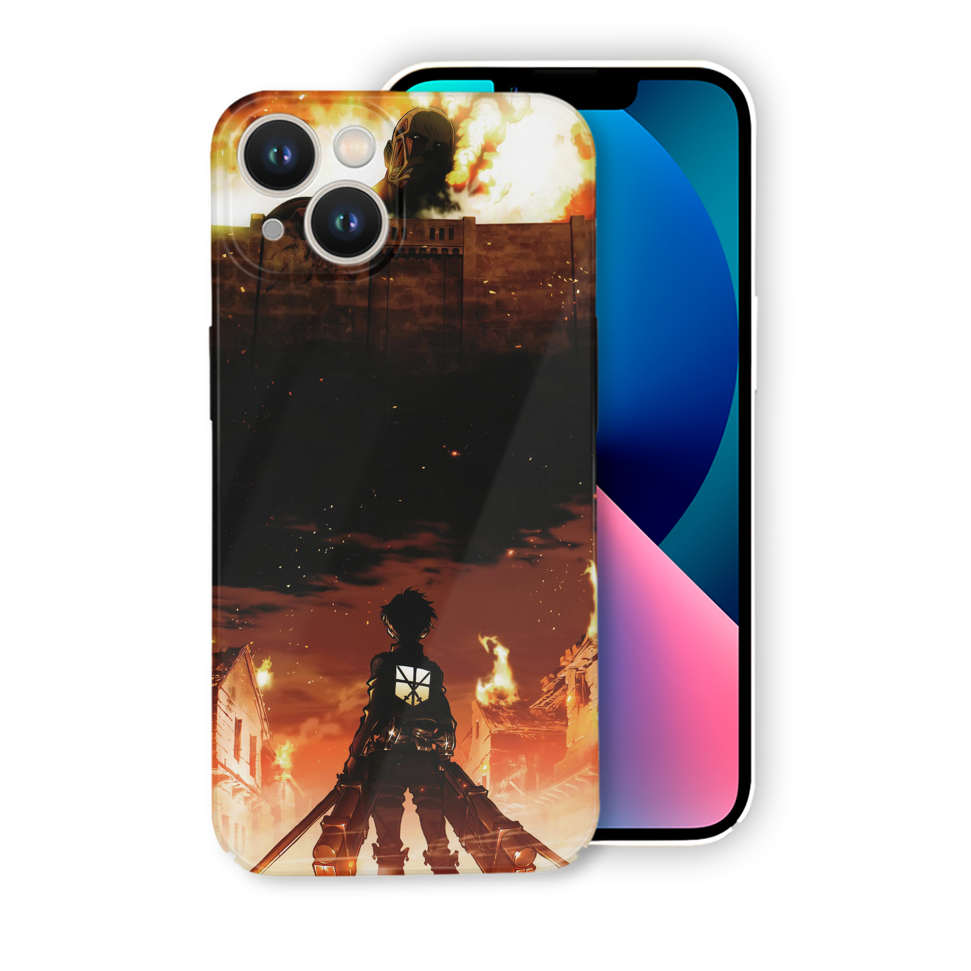 （画像用） 進撃の巨人 Attack on Titan 【iPhone 14シリーズ対応】ハードケース