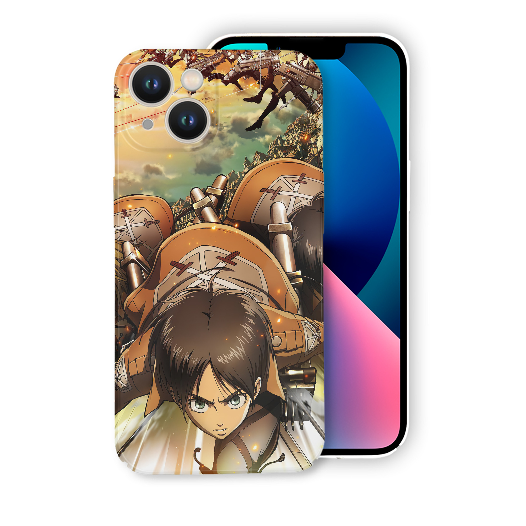 （画像用） 進撃の巨人 Attack on Titan 【iPhone 14シリーズ対応】ハードケース