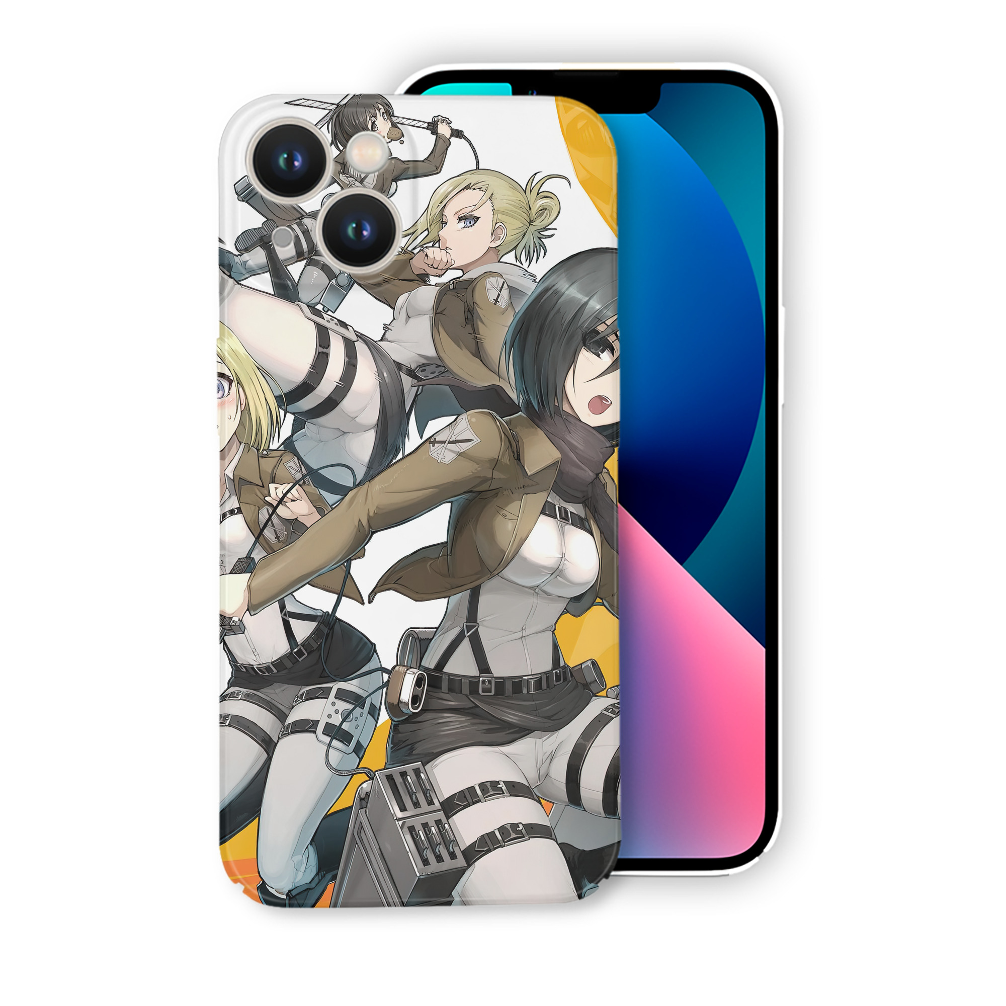 （画像用） 進撃の巨人 Attack on Titan 【iPhone 14シリーズ対応】ハードケース