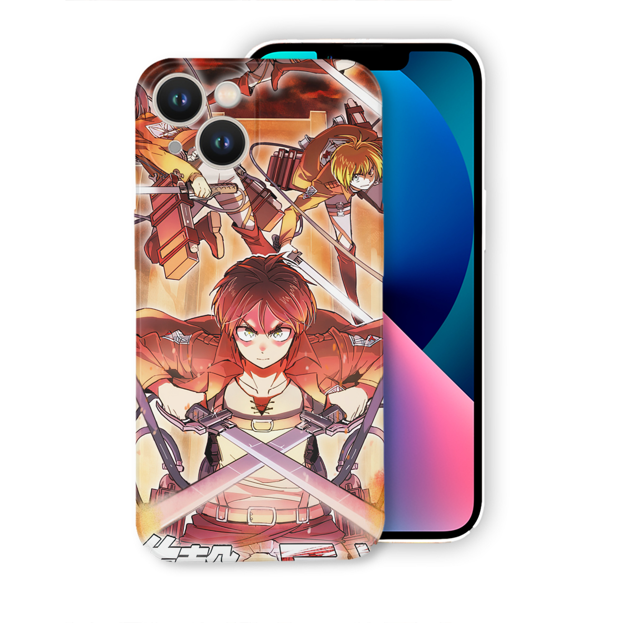（画像用） 進撃の巨人 Attack on Titan 【iPhone 14シリーズ対応】ハードケース
