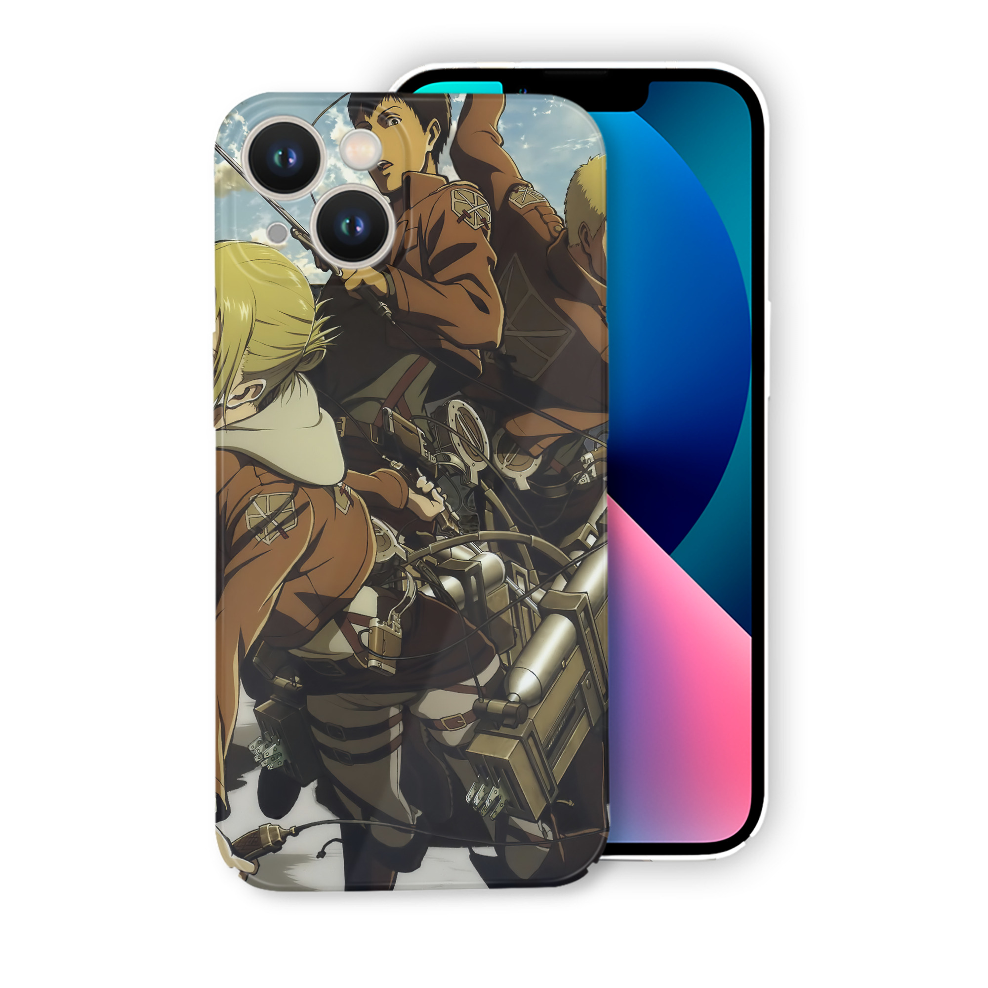 （画像用） 進撃の巨人 Attack on Titan 【iPhone 14シリーズ対応】ハードケース