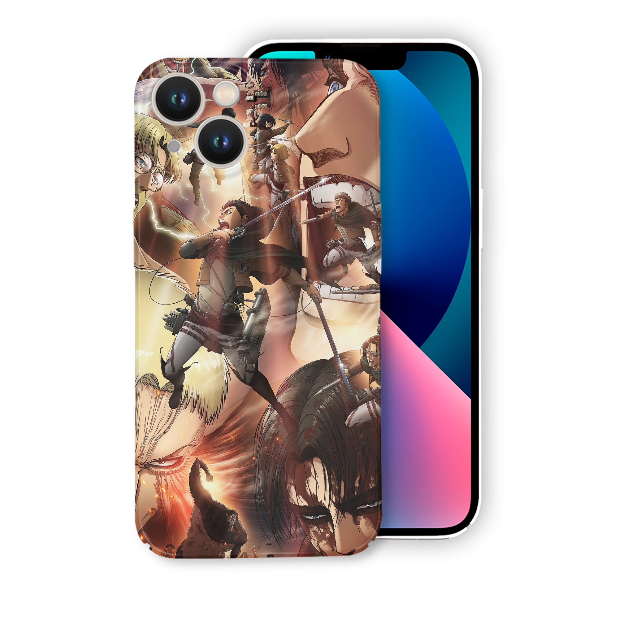 （画像用） 進撃の巨人 Attack on Titan 【iPhone 14シリーズ対応】ハードケース