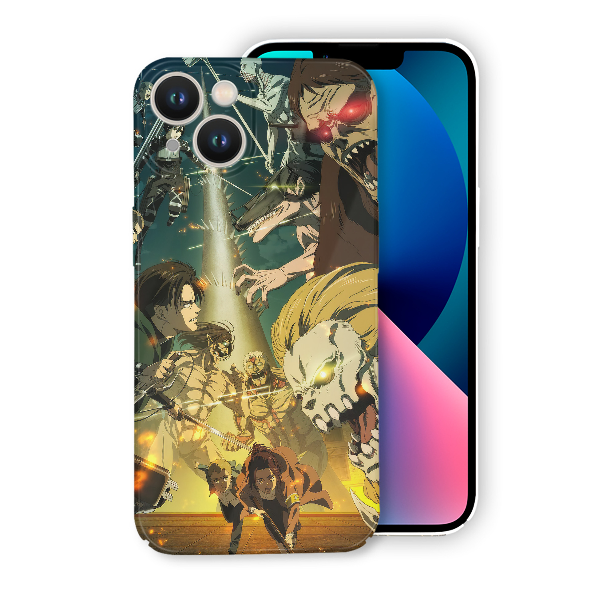 （画像用） 進撃の巨人 Attack on Titan 【iPhone 14シリーズ対応】ハードケース