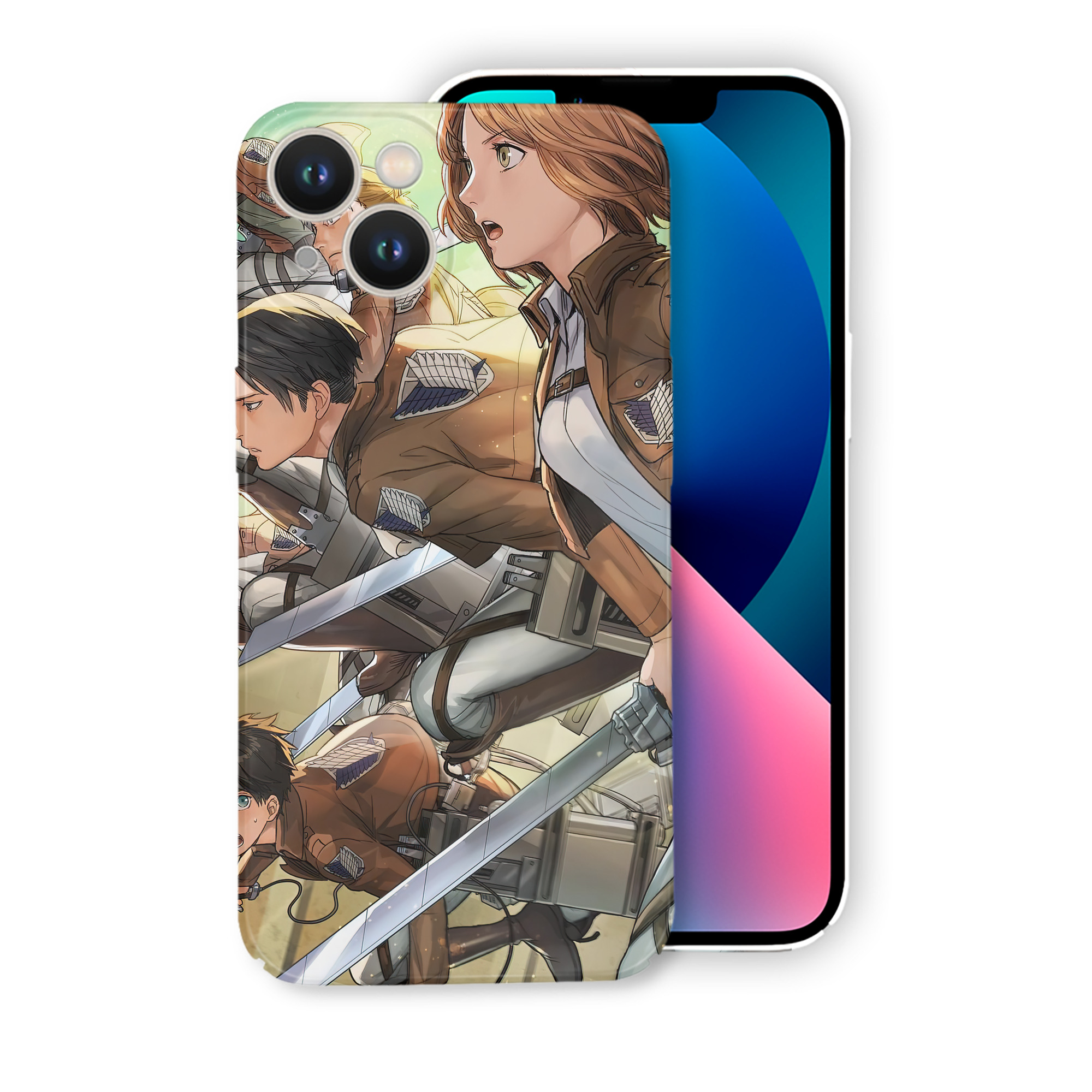 （画像用） 進撃の巨人 Attack on Titan 【iPhone 14シリーズ対応】ハードケース