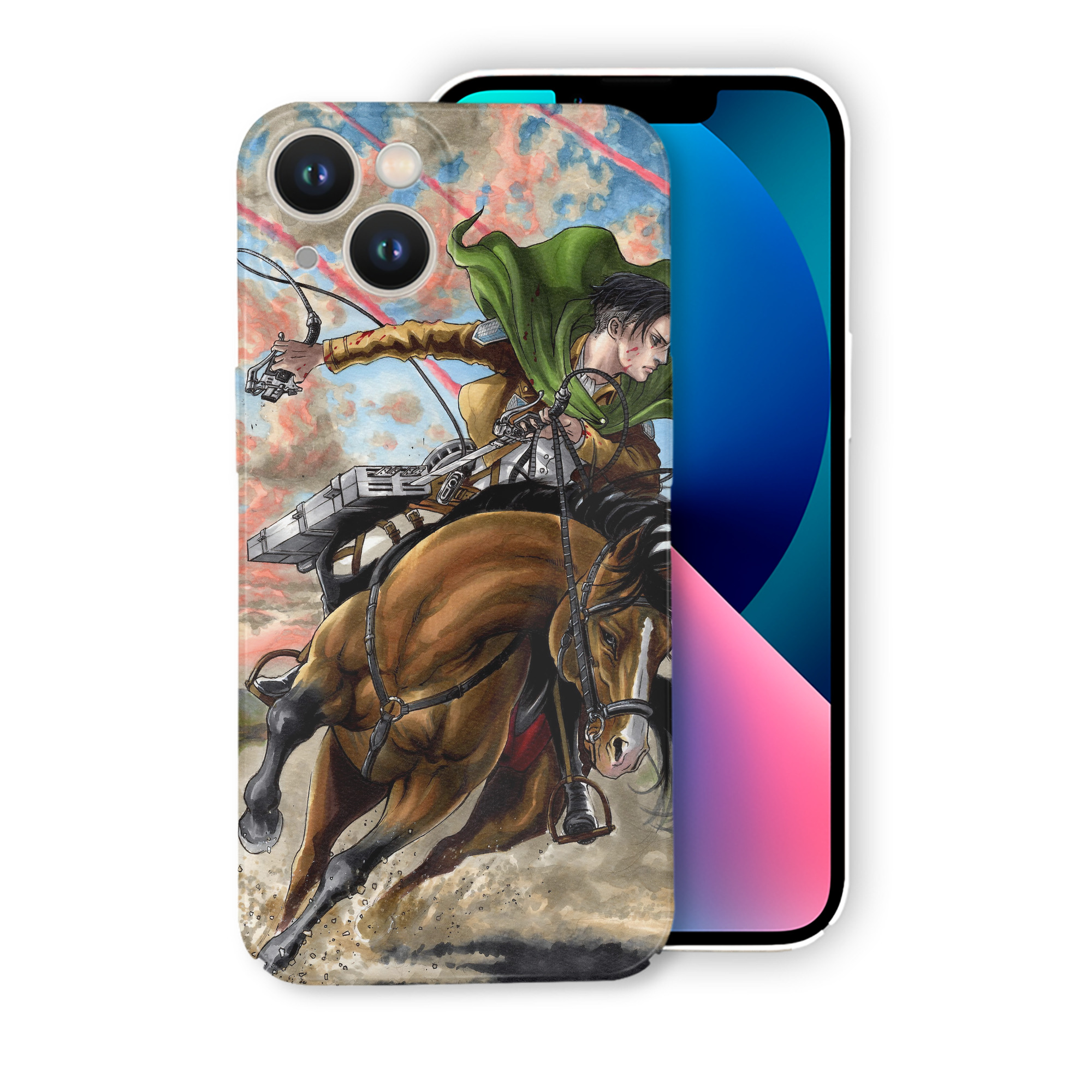 （画像用） 進撃の巨人 Attack on Titan 【iPhone 14シリーズ対応】ハードケース