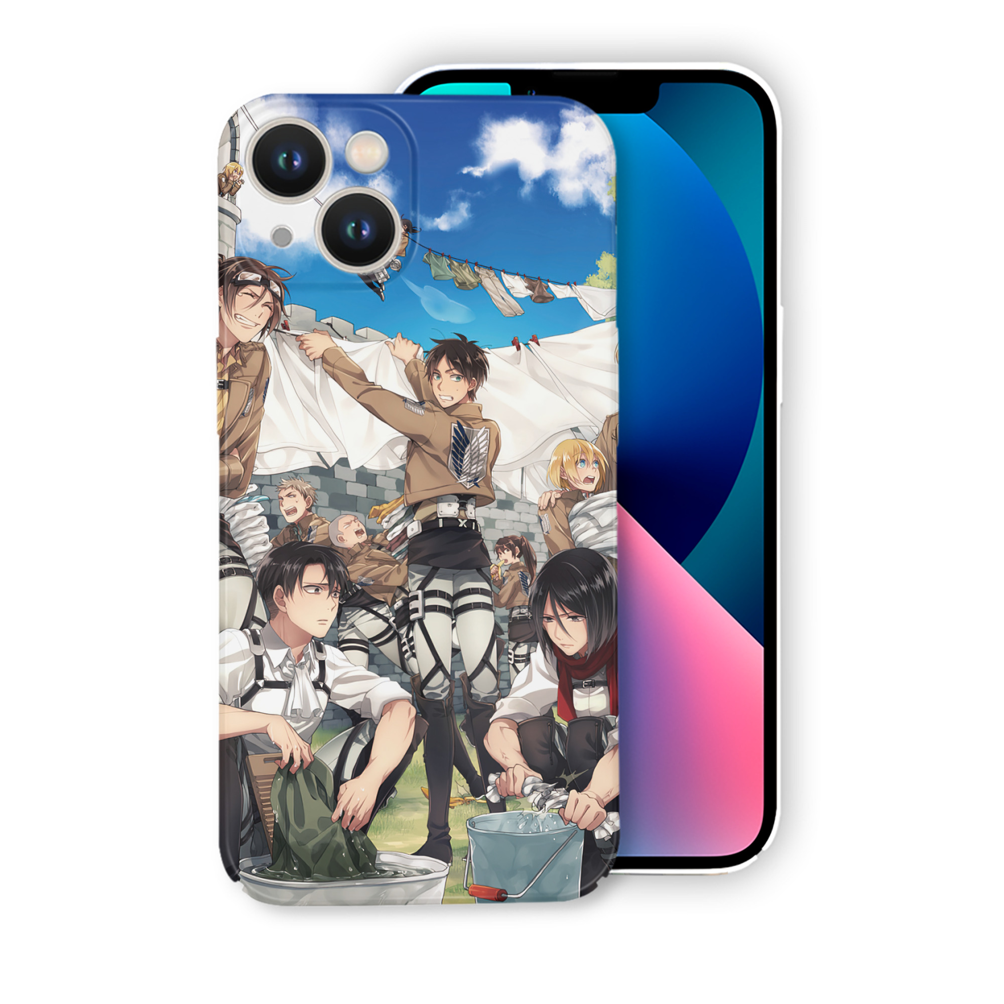 （画像用） 進撃の巨人 Attack on Titan 【iPhone 14シリーズ対応】ハードケース
