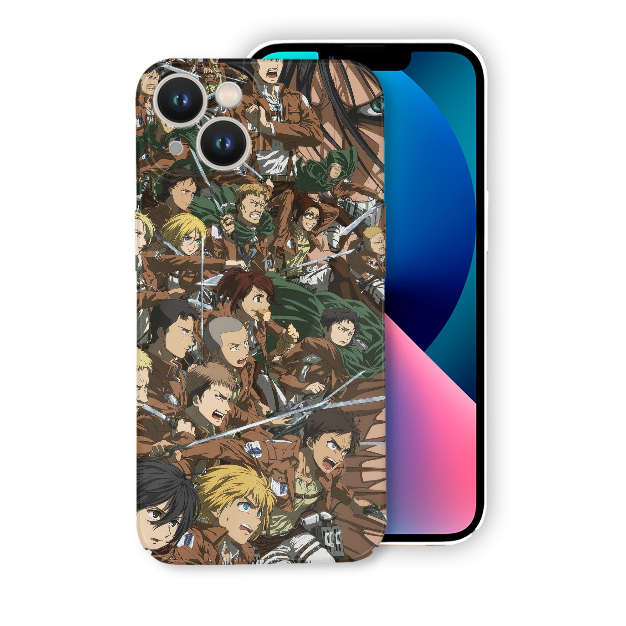 （画像用） 進撃の巨人 Attack on Titan 【iPhone 14シリーズ対応】ハードケース