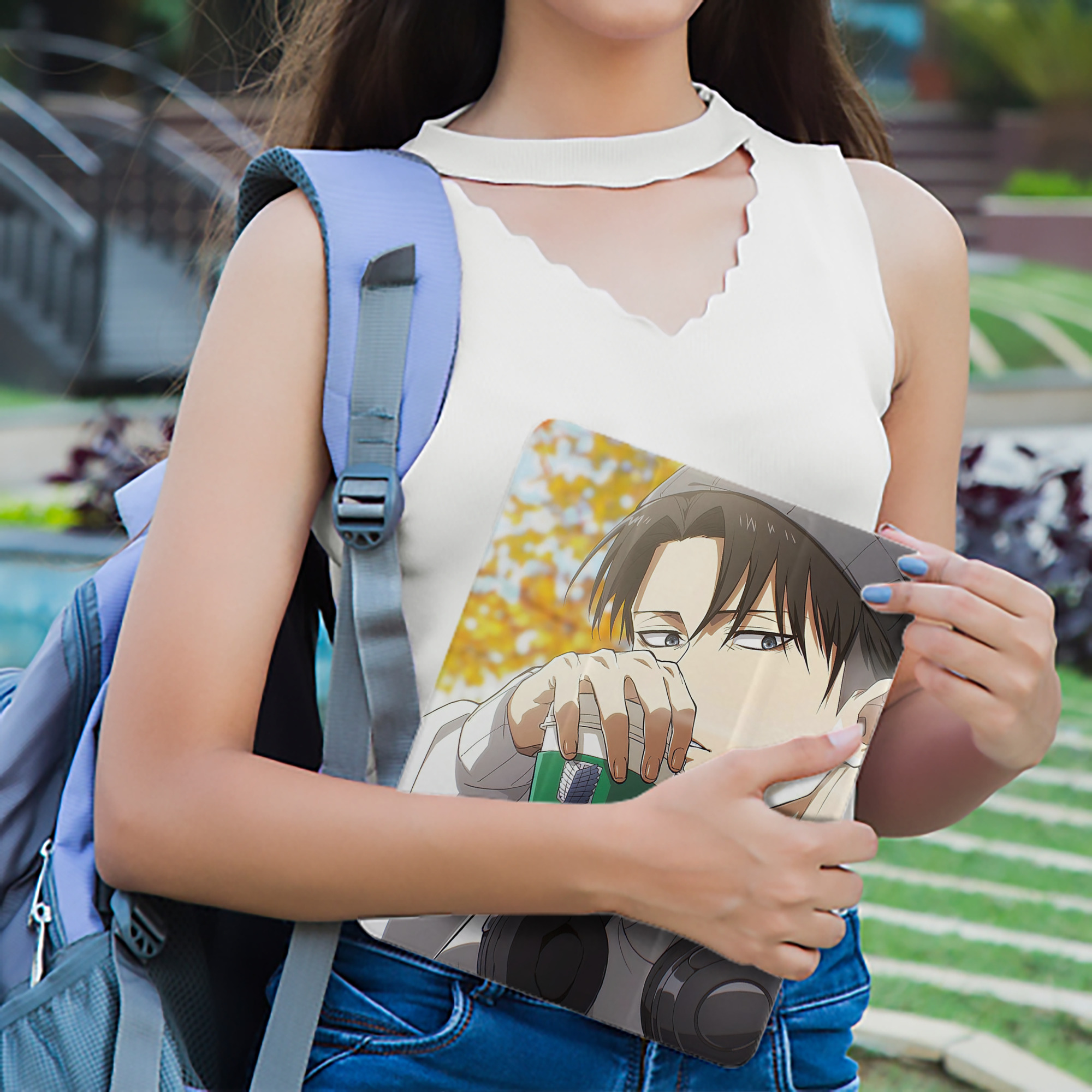 進撃の巨人 Attack on Titan IPad ケース ペン収納付き 三つ折りスタンド PUレザー×シリコン 対応機種9.5/10.5/10.9インチ