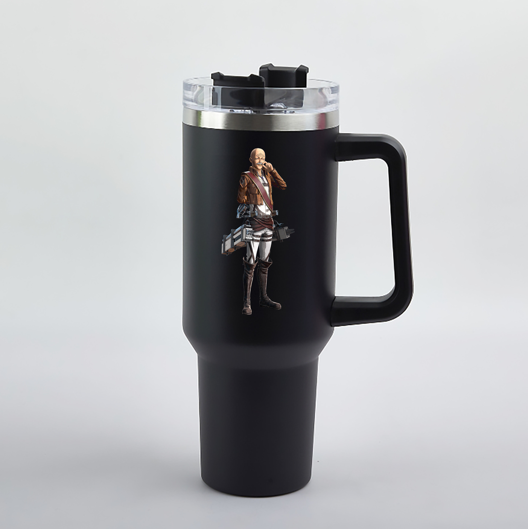 （画像用） 進撃の巨人 ドット·ピクシス Attack on Titan Dot Pixis 1200mL車用タンブラー（カラープリント）
