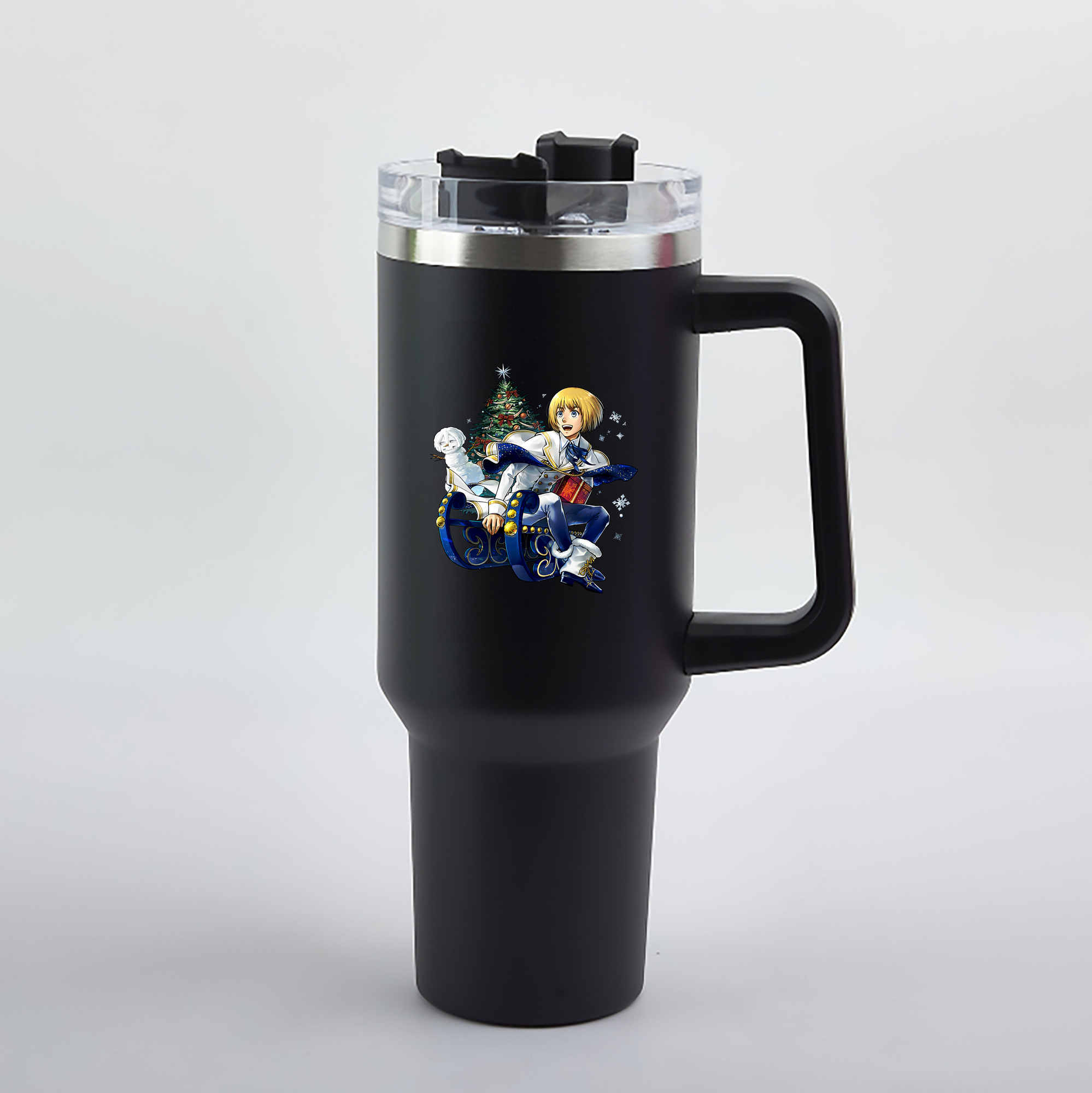 （画像用） 進撃の巨人 アルミン·アルレルト Attack on Titan Armin Arlert 1200mL車用タンブラー（カラープリント）