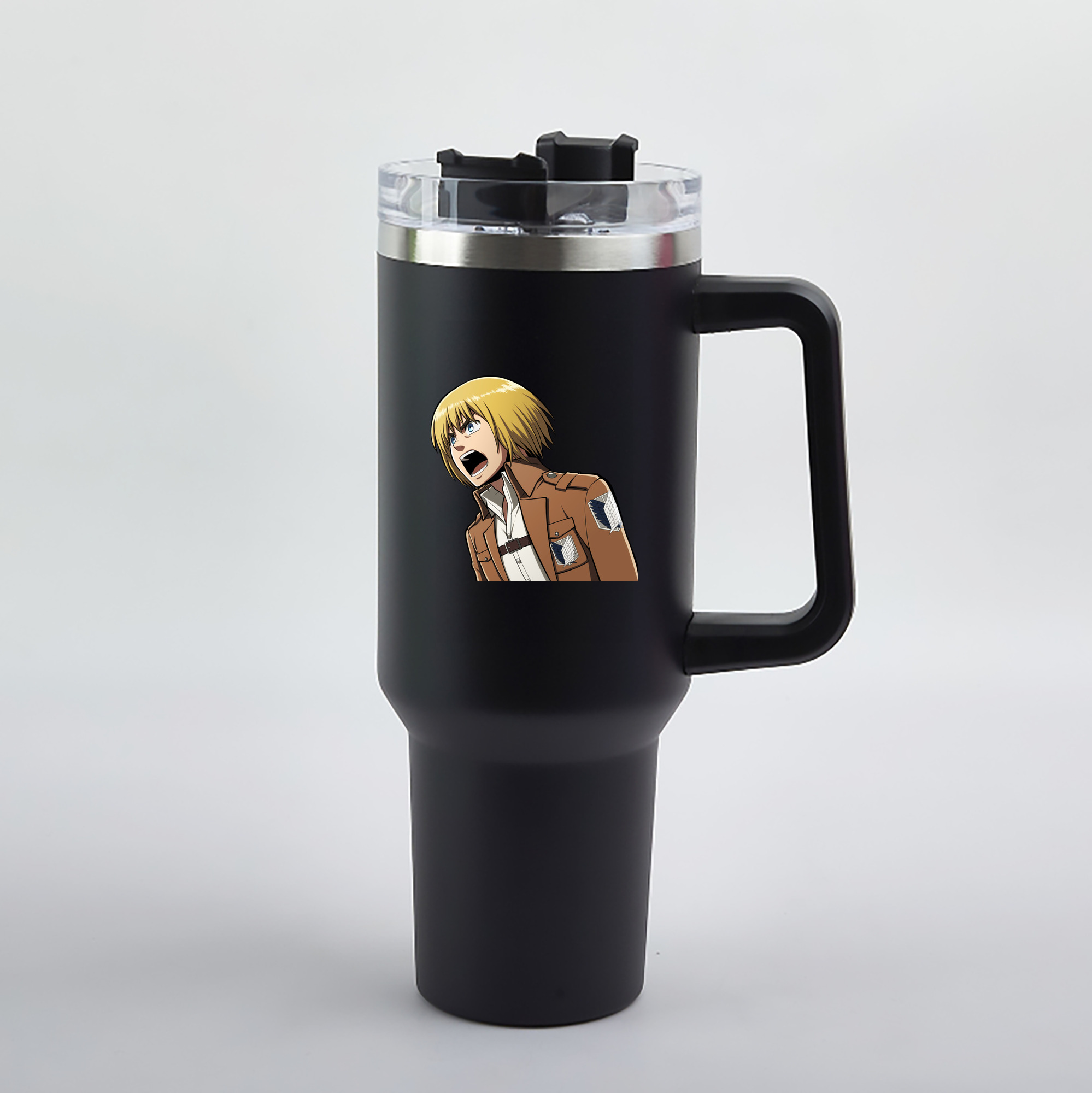 （画像用） 進撃の巨人 アルミン·アルレルト Attack on Titan Armin Arlert 1200mL車用タンブラー（カラープリント）