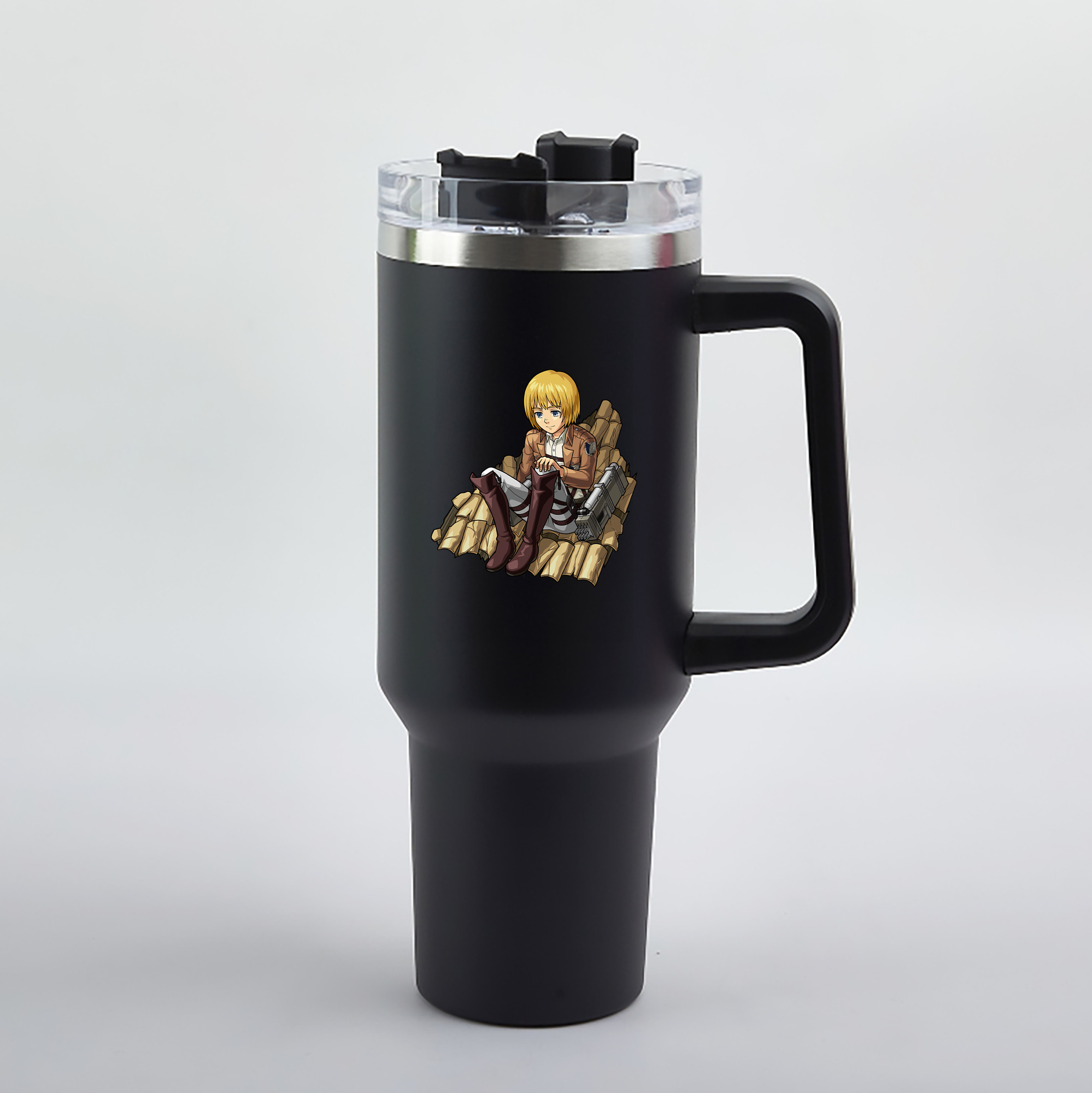 （画像用） 進撃の巨人 アルミン·アルレルト Attack on Titan Armin Arlert 1200mL車用タンブラー（カラープリント）