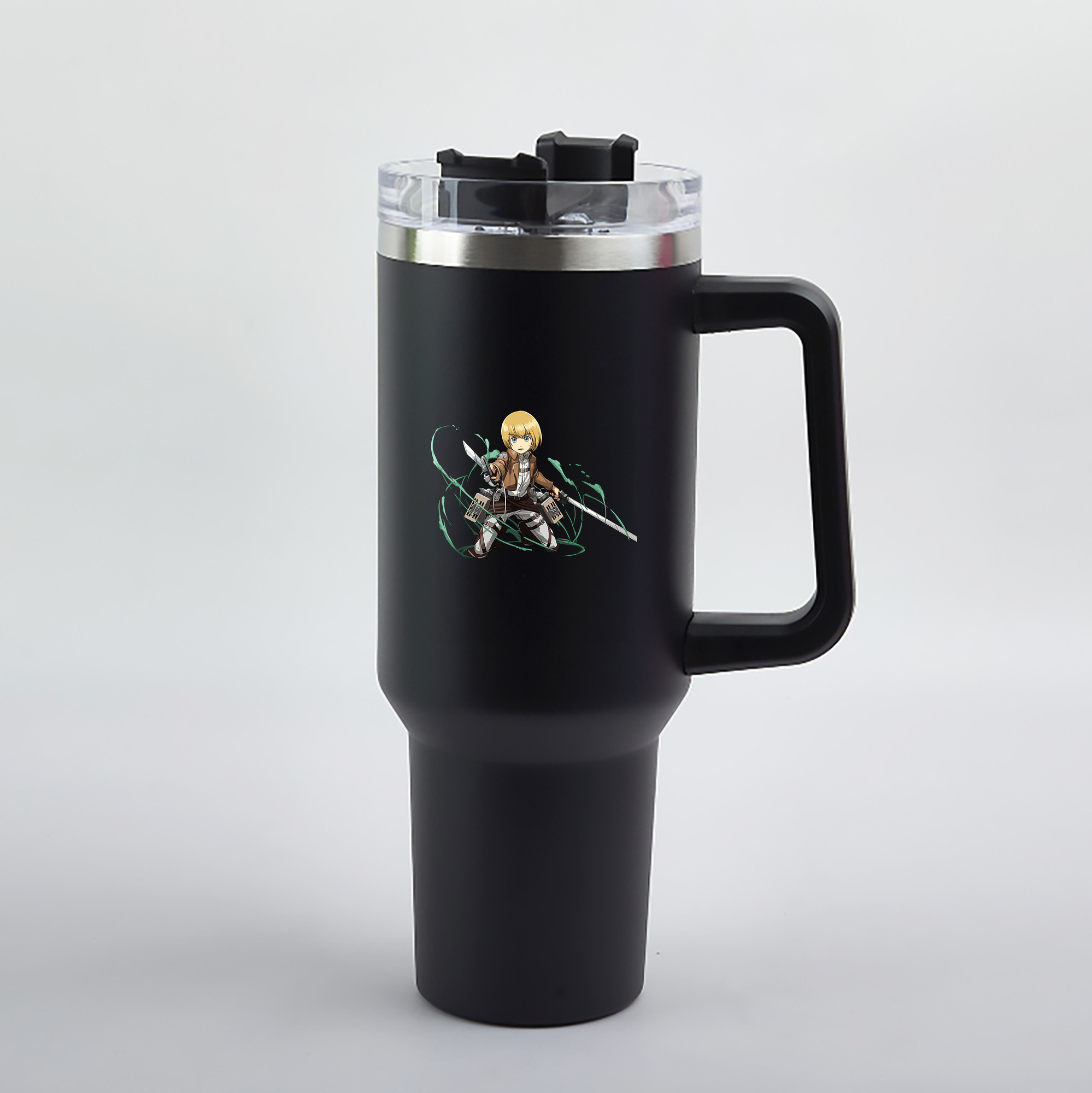 （画像用） 進撃の巨人 アルミン·アルレルト Attack on Titan Armin Arlert 1200mL車用タンブラー（カラープリント）