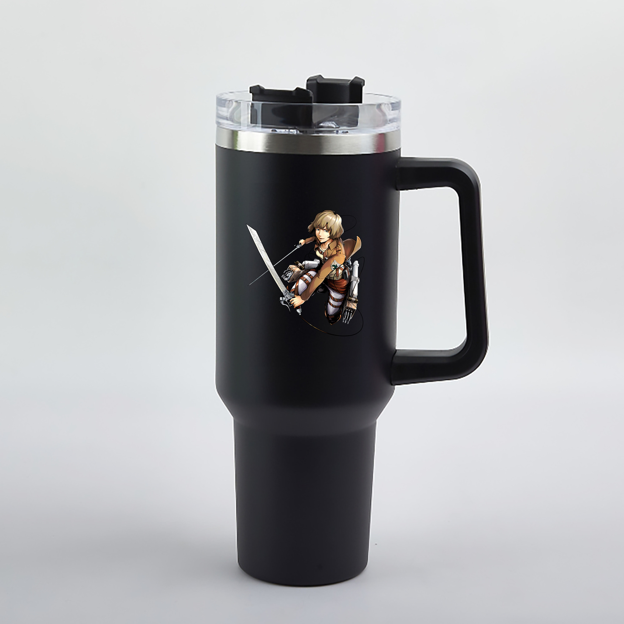 （画像用） 進撃の巨人 ヒツチ Attack on Titan Hitch 1200mL車用タンブラー（カラープリント）