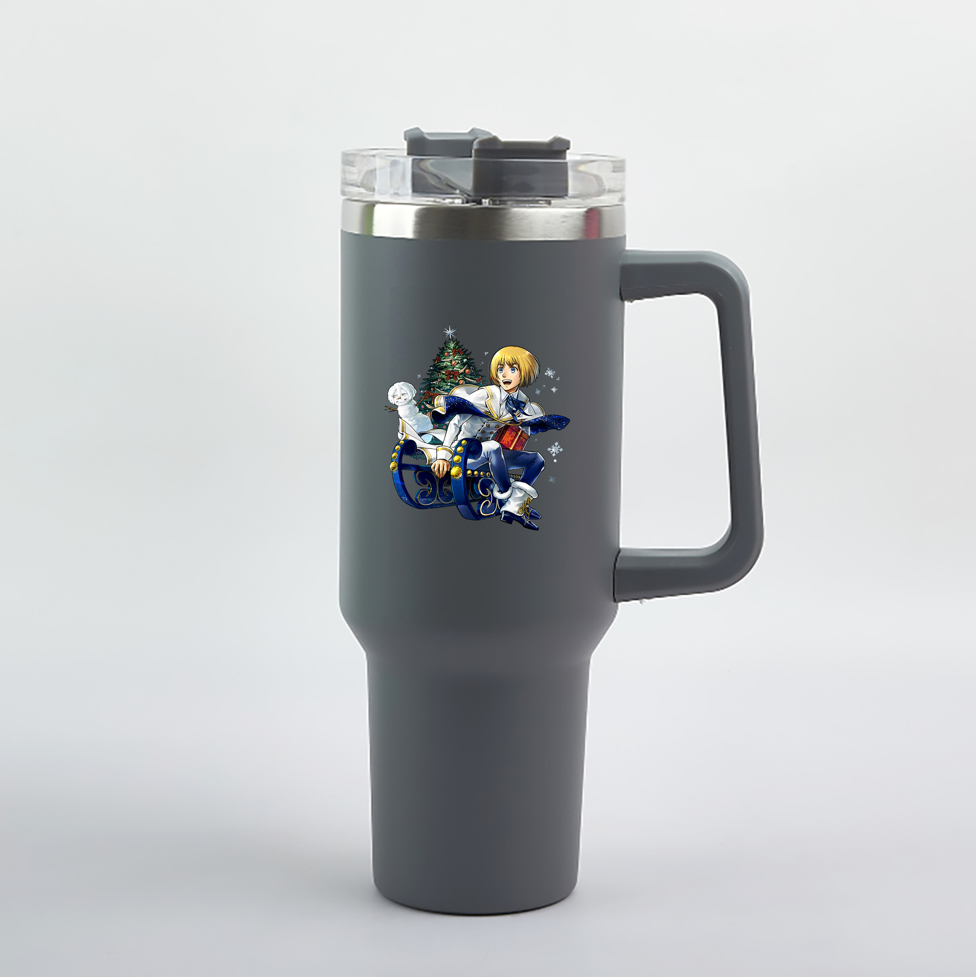 （画像用） 進撃の巨人 アルミン·アルレルト Attack on Titan Armin Arlert 1200mL車用タンブラー（カラープリント）