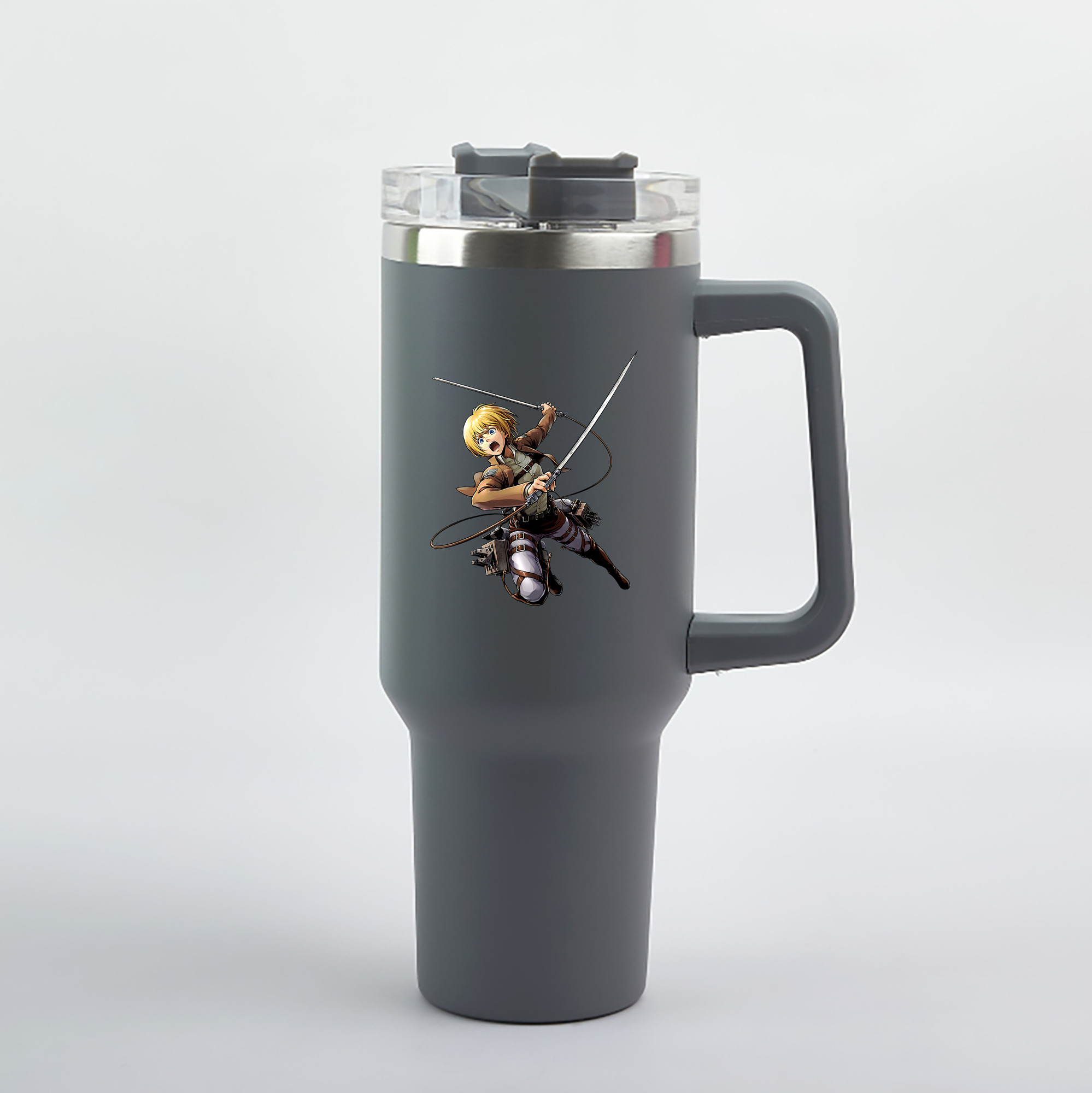 （画像用） 進撃の巨人 アルミン·アルレルト Attack on Titan Armin Arlert 1200mL車用タンブラー（カラープリント）