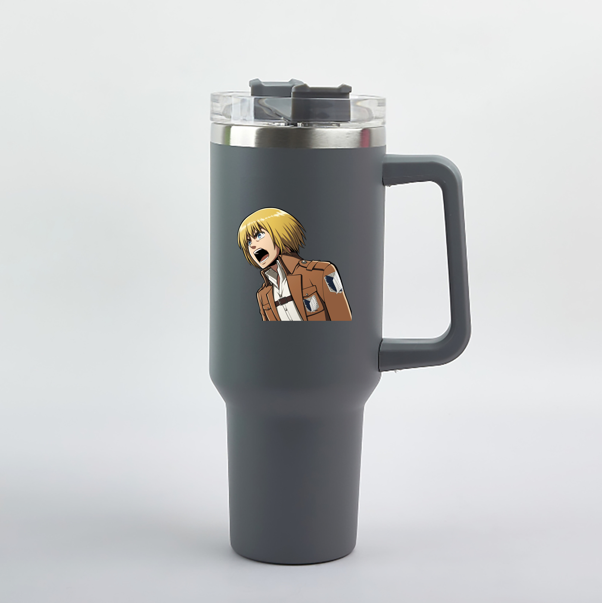 （画像用） 進撃の巨人 アルミン·アルレルト Attack on Titan Armin Arlert 1200mL車用タンブラー（カラープリント）