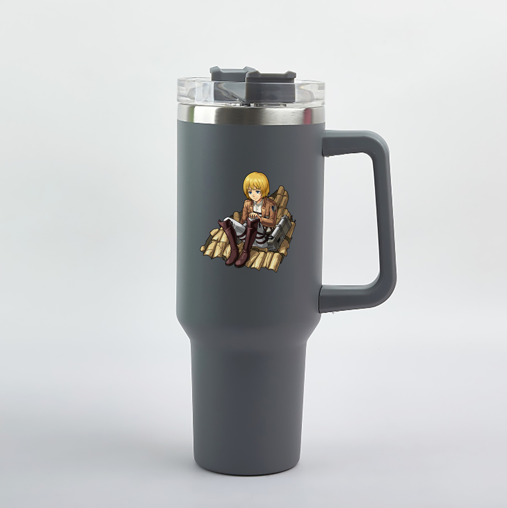 （画像用） 進撃の巨人 アルミン·アルレルト Attack on Titan Armin Arlert 1200mL車用タンブラー（カラープリント）