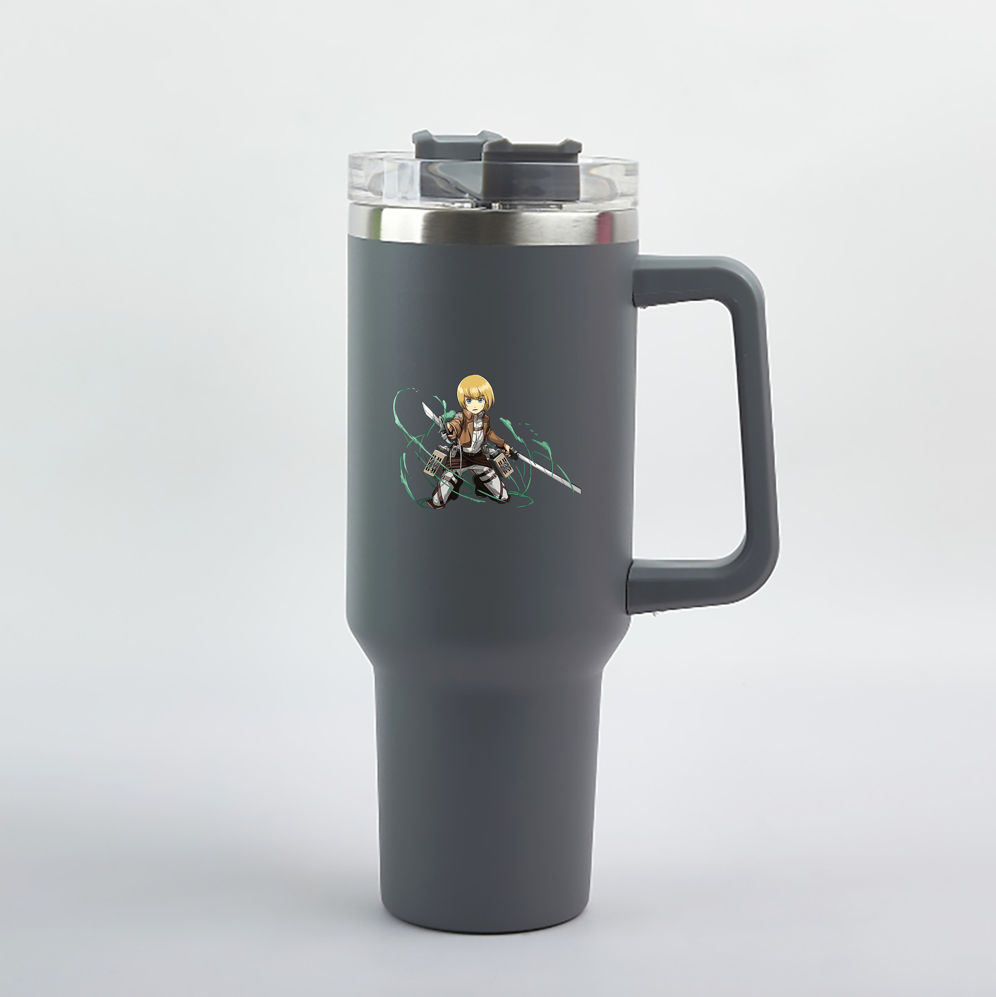 （画像用） 進撃の巨人 アルミン·アルレルト Attack on Titan Armin Arlert 1200mL車用タンブラー（カラープリント）