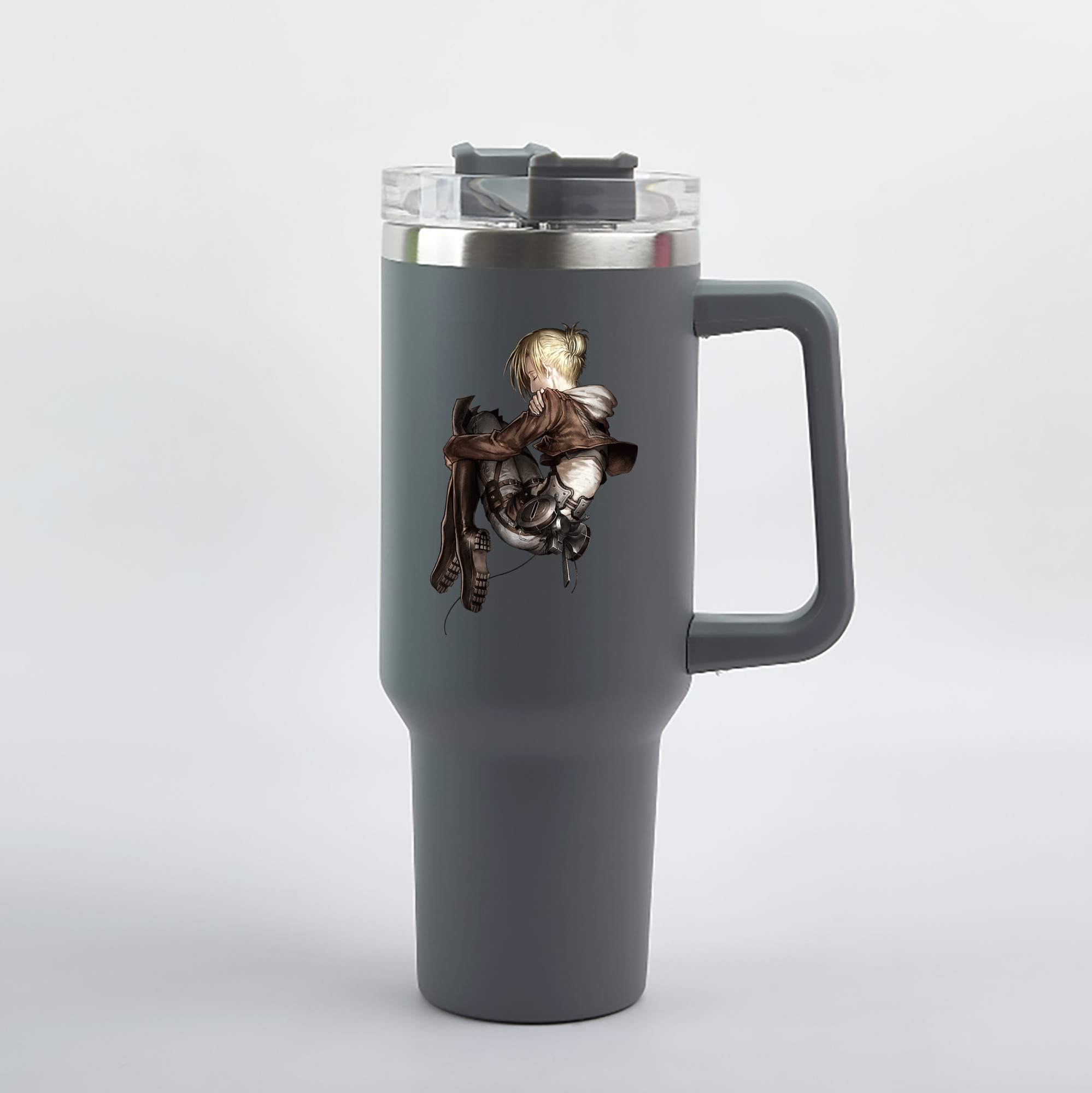 （画像用） 進撃の巨人 アニ・レオンハート Attack on Titan Annie Leonhart 1200mL車用タンブラー（カラープリント）