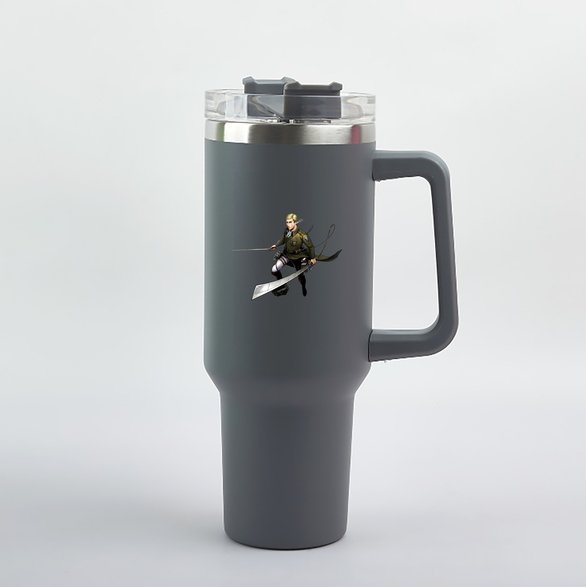 （画像用） 進撃の巨人 エルヴィン・スミス Attack on Titan Erwin Smith 1200mL車用タンブラー（カラープリント）