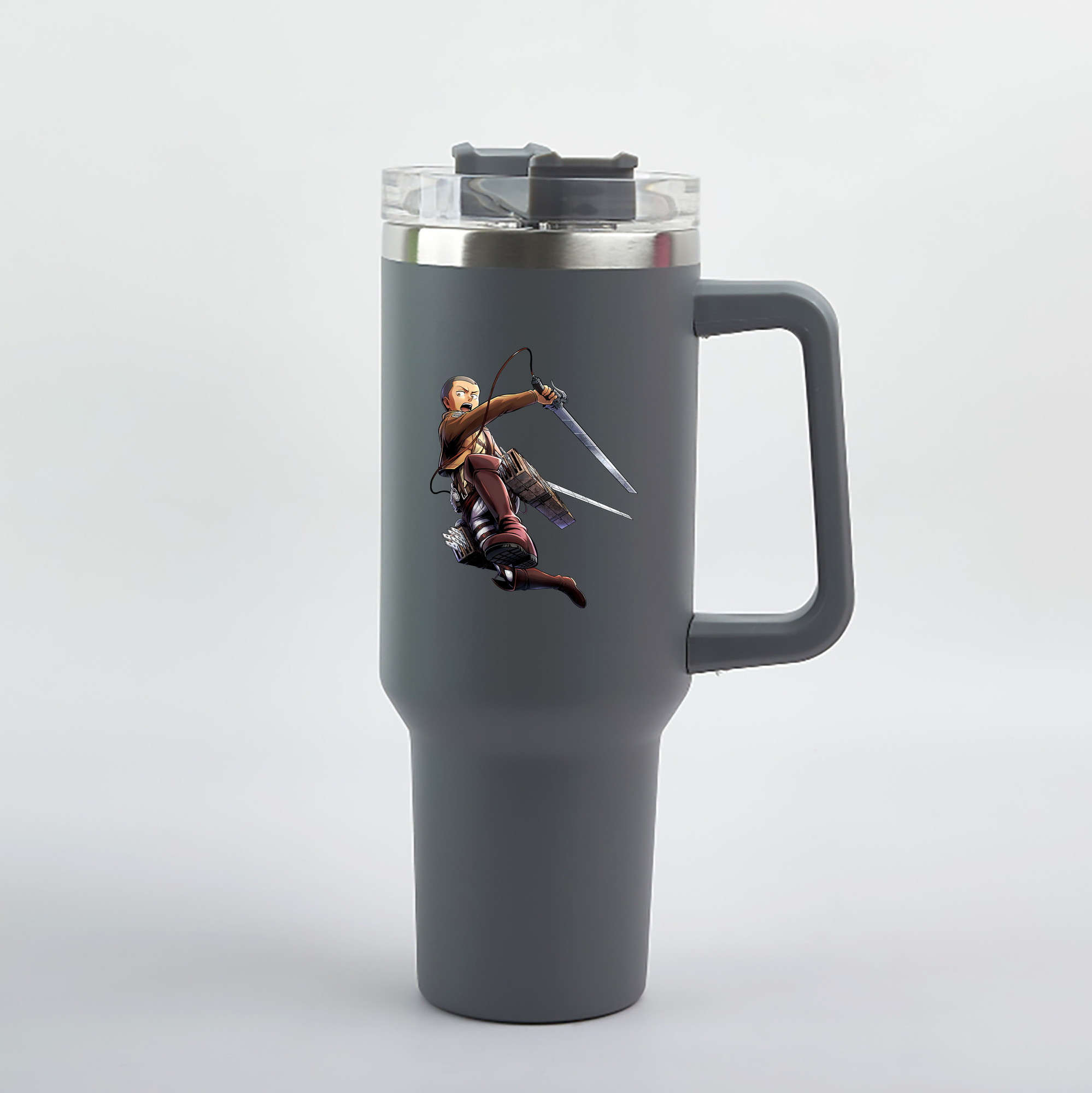 （画像用） 進撃の巨人 コニー·スプリンガー Attack on Titan Connie Springer 1200mL車用タンブラー（カラープリント）