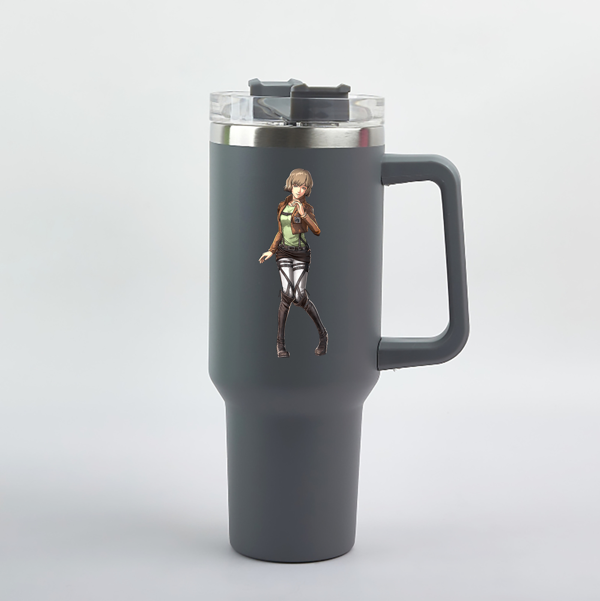 （画像用） 進撃の巨人 ヒツチ Attack on Titan Hitch 1200mL車用タンブラー（カラープリント）