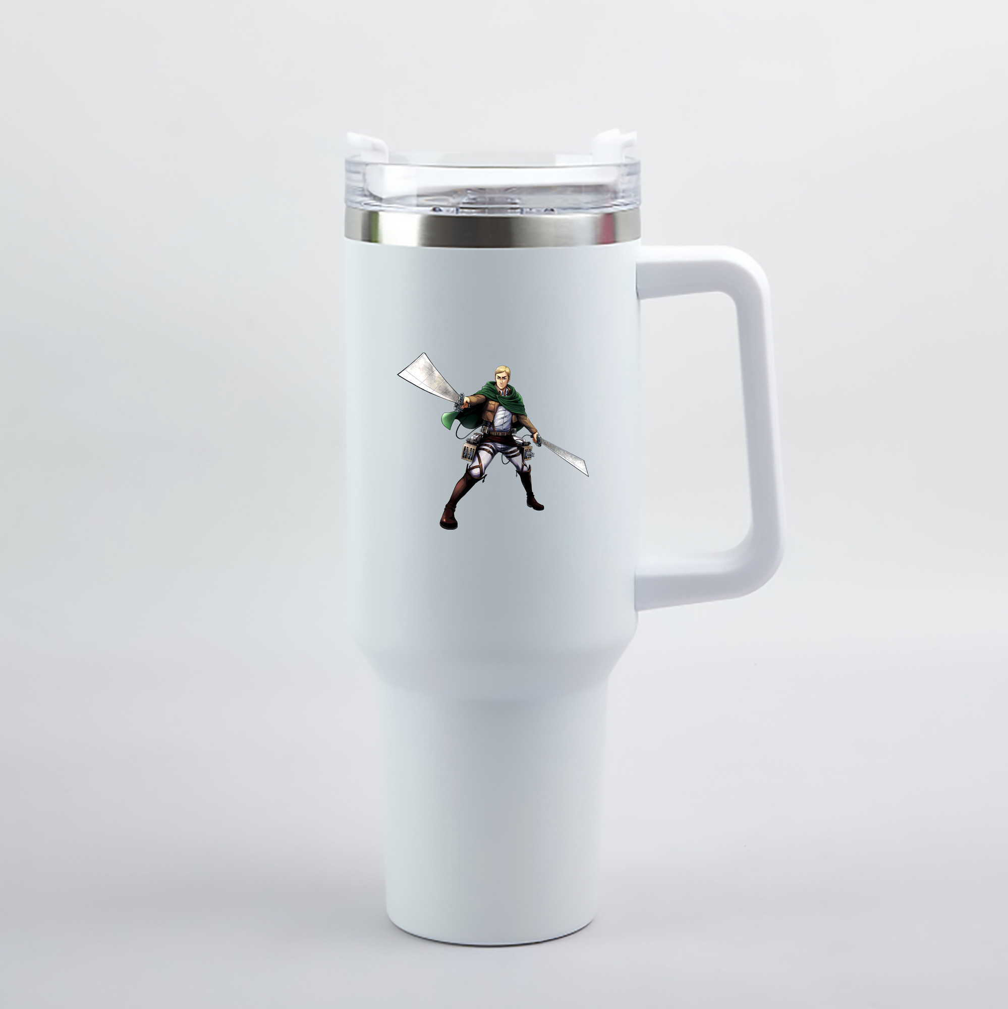 （画像用） 進撃の巨人 エルヴィン・スミス Attack on Titan Erwin Smith 1200mL車用タンブラー（カラープリント）