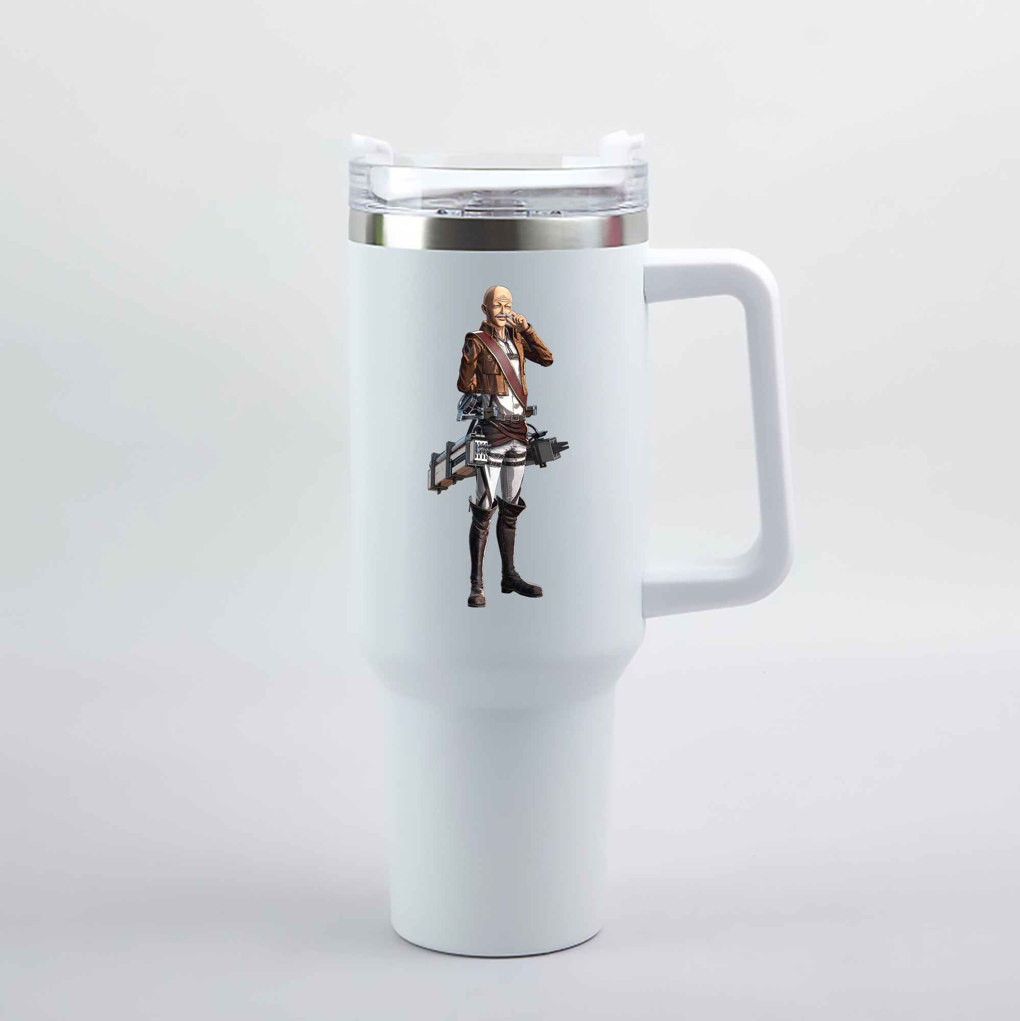 （画像用） 進撃の巨人 ドット·ピクシス Attack on Titan Dot Pixis 1200mL車用タンブラー（カラープリント）
