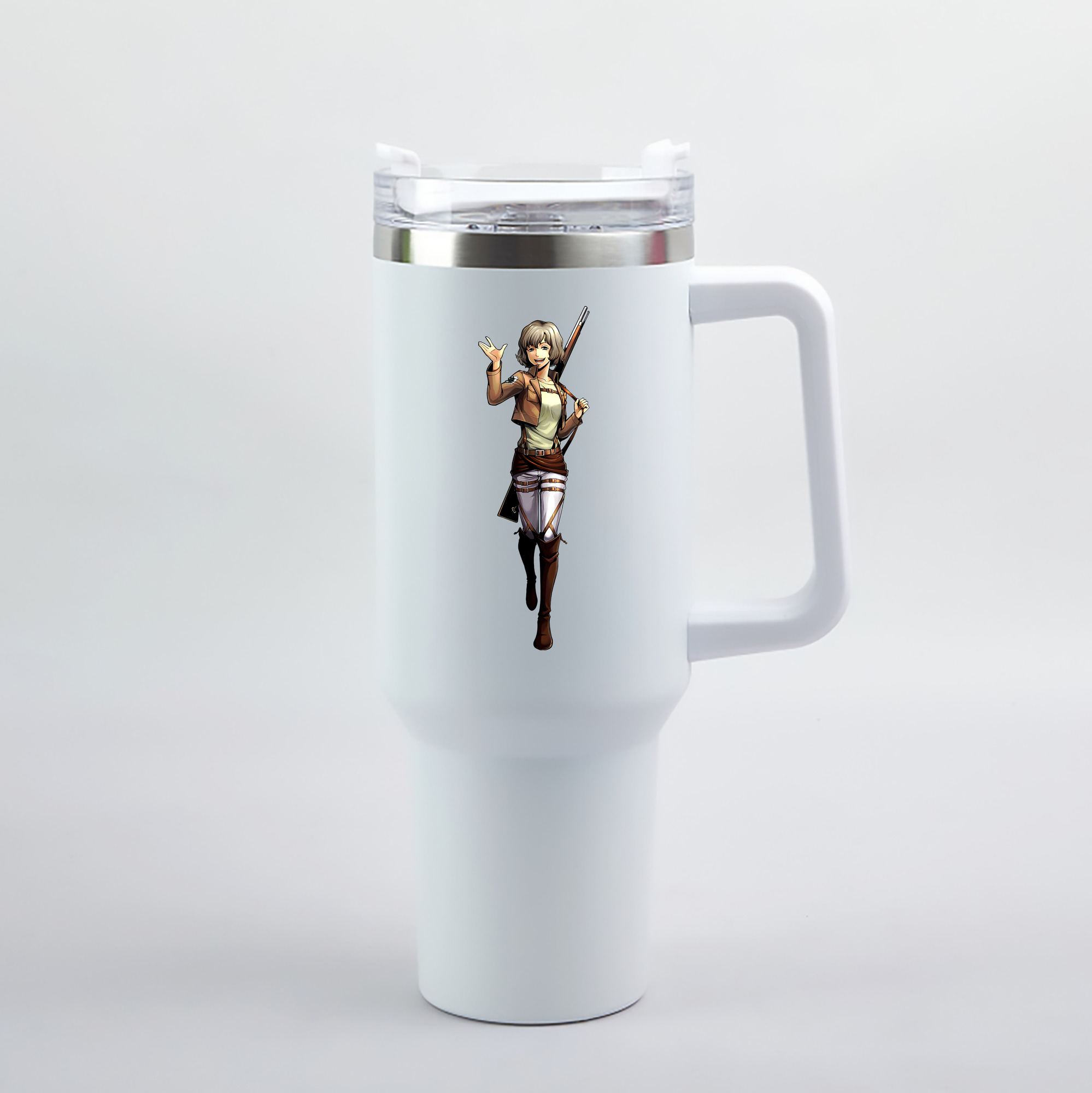 （画像用） 進撃の巨人 ヒツチ Attack on Titan Hitch 1200mL車用タンブラー（カラープリント）