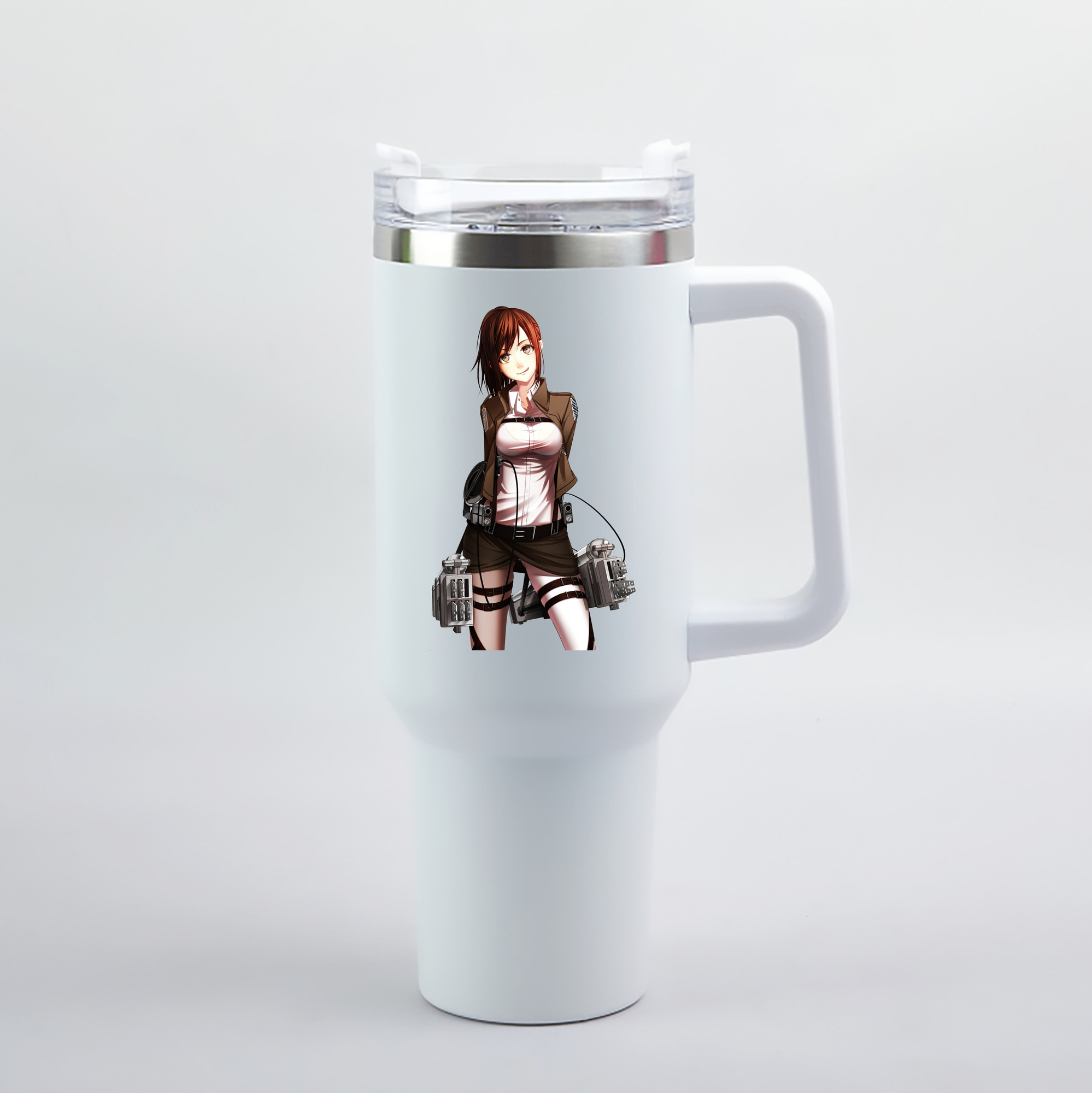 （画像用） 進撃の巨人 サシャ·ブラウス Attack on Titan Sasha Blaus 1200mL車用タンブラー（カラープリント）