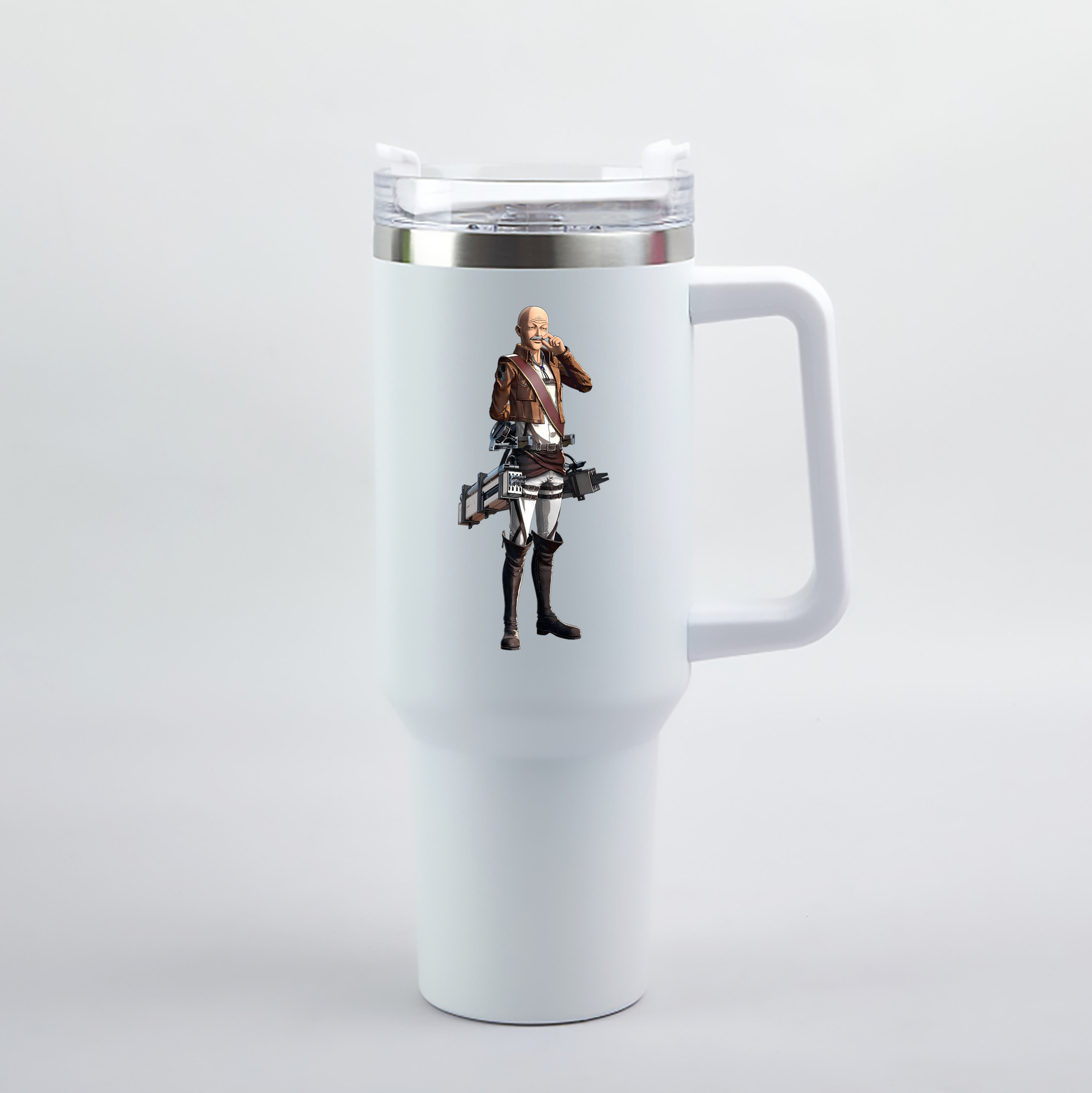 （画像用） 進撃の巨人 ドット·ピクシス Attack on Titan Dot Pixis 1200mL車用タンブラー（カラープリント）
