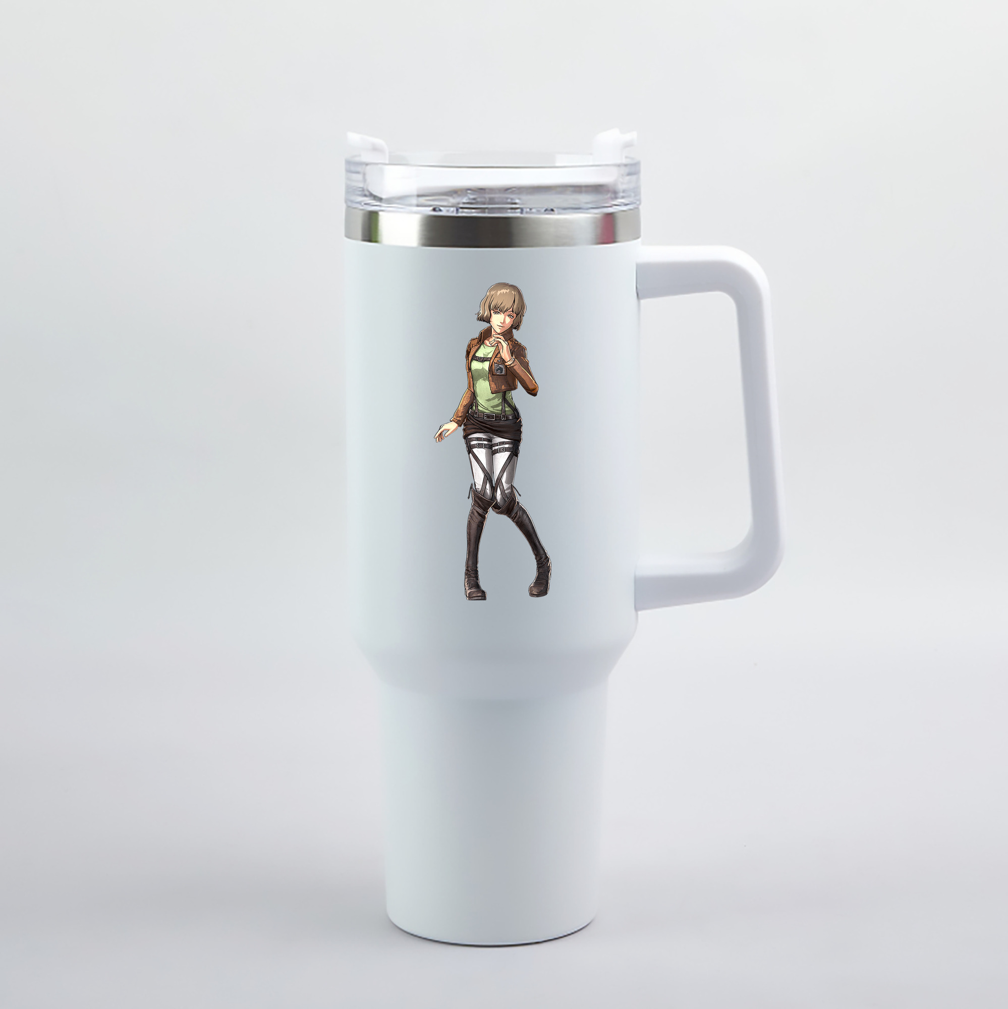 （画像用） 進撃の巨人 ヒツチ Attack on Titan Hitch 1200mL車用タンブラー（カラープリント）