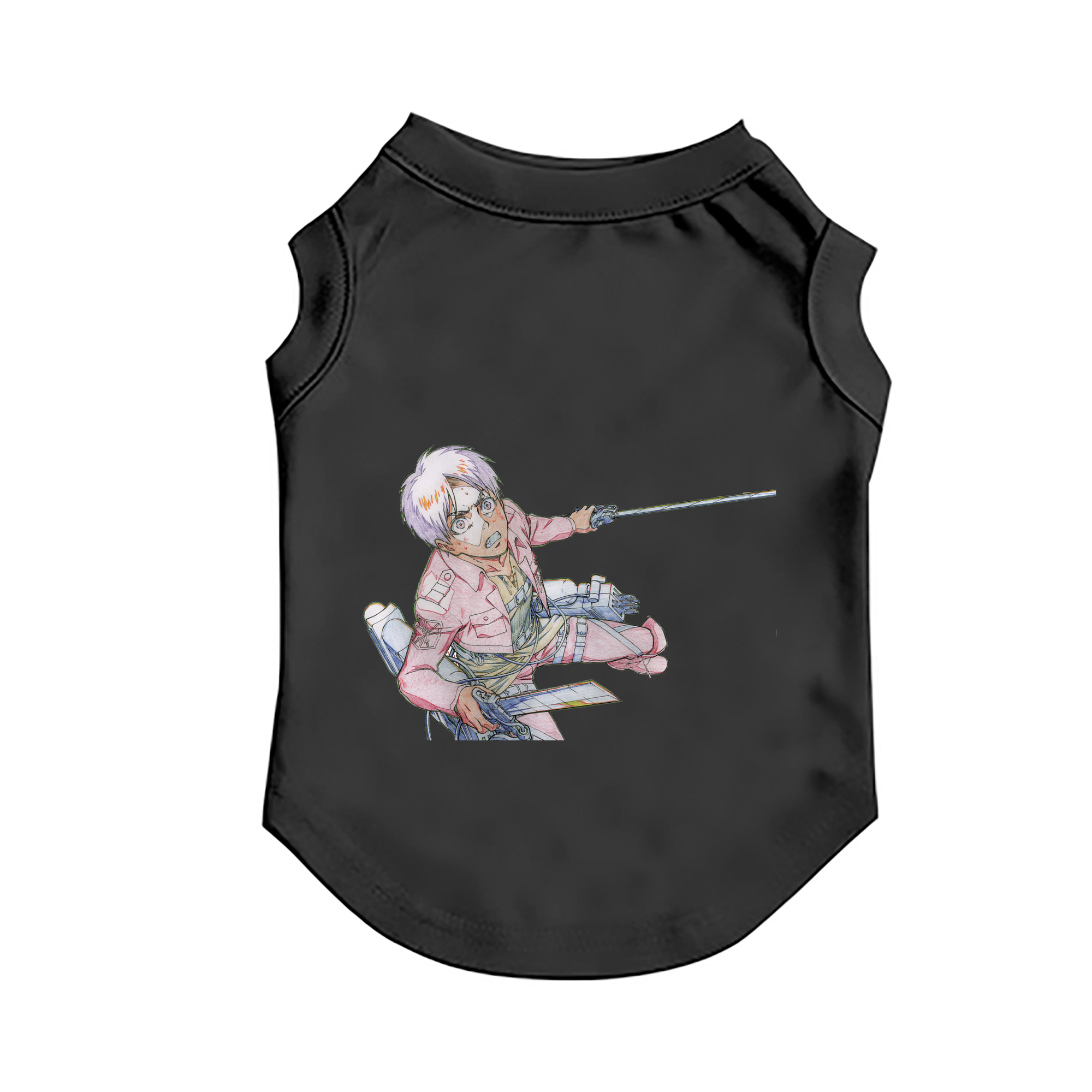 （画像用） 進撃の巨人 エレン･イェーガー Attack on Titan Eren Jäger ペット用ベスト