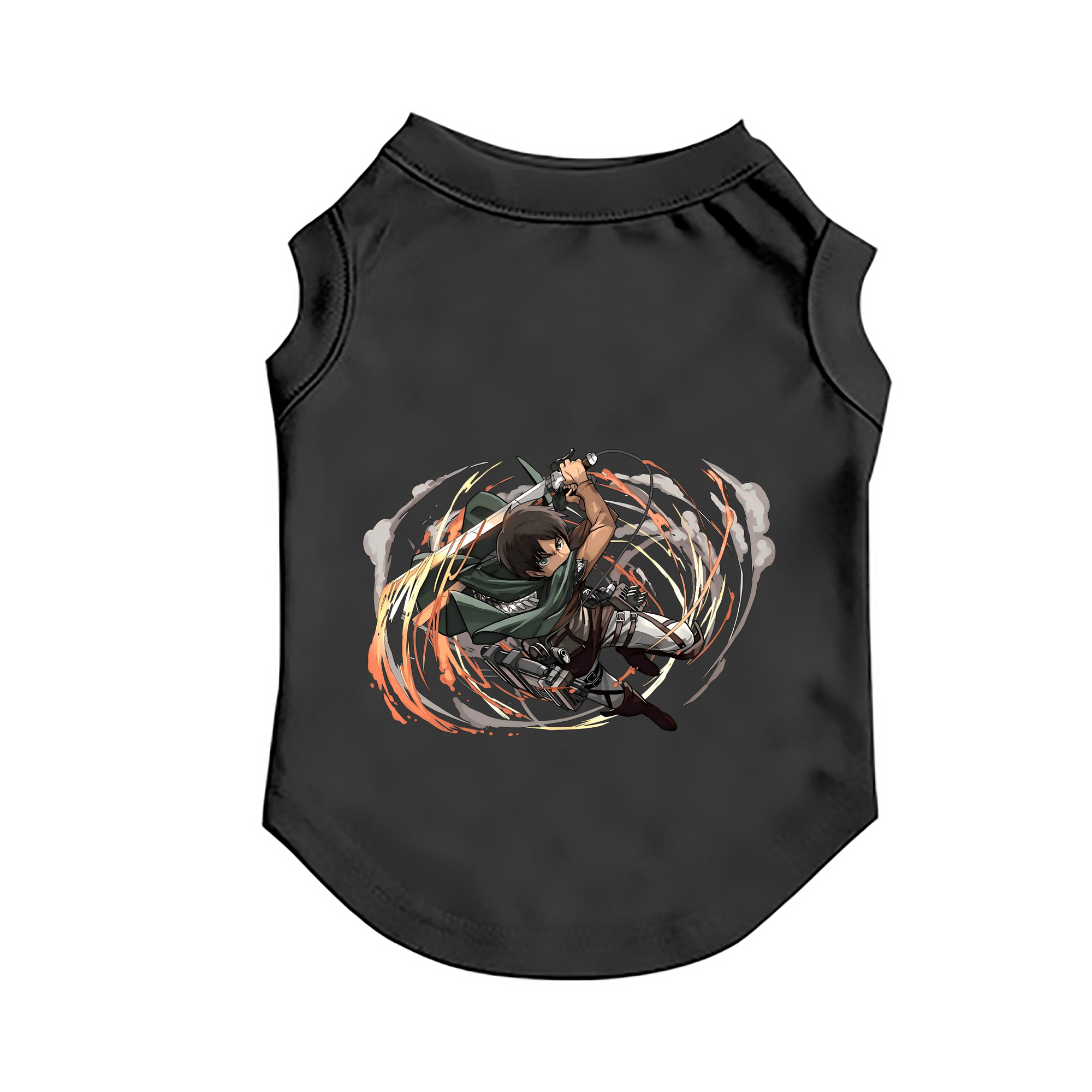 （画像用） 進撃の巨人 エレン･イェーガー Attack on Titan Eren Jäger ペット用ベスト
