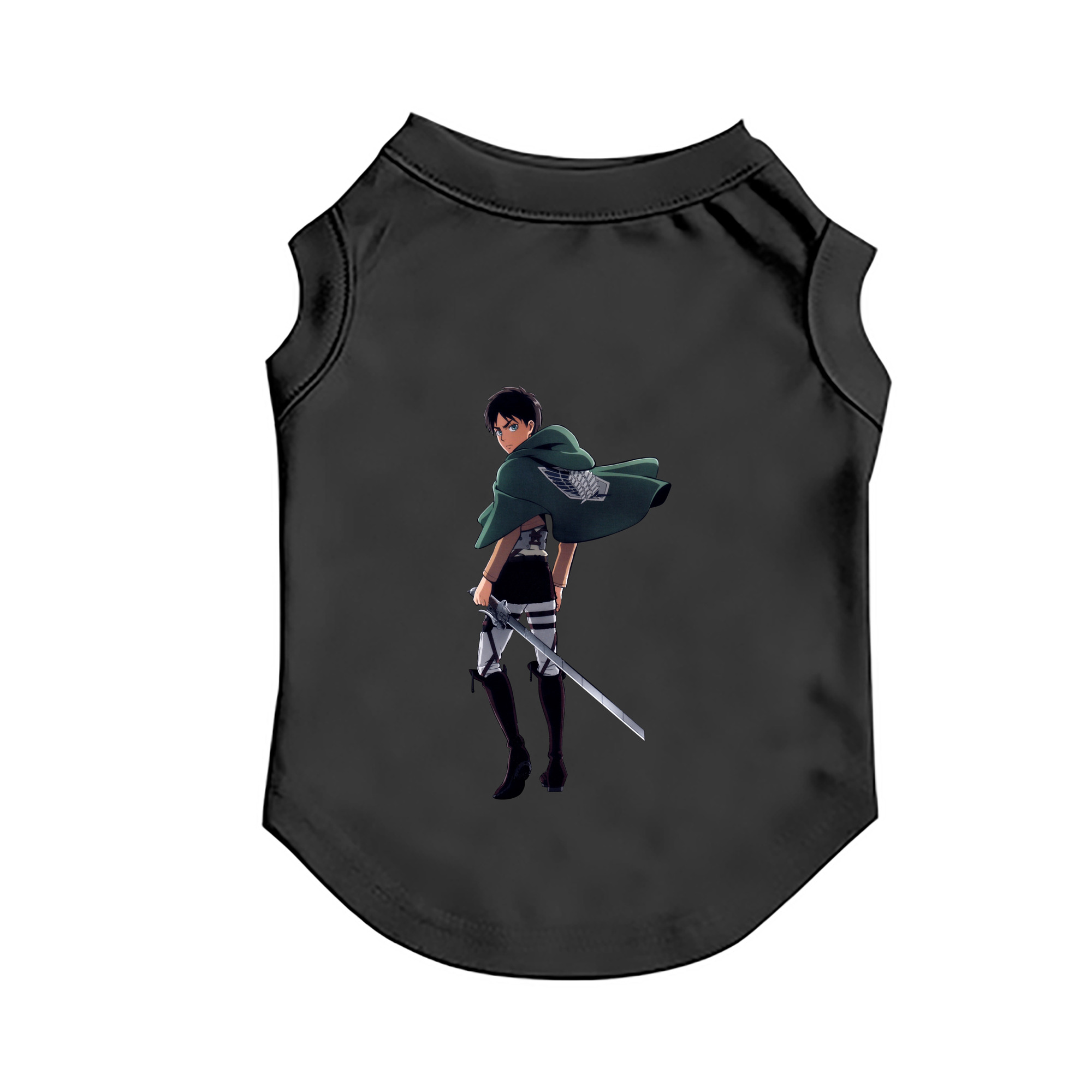 （画像用） 進撃の巨人 エレン･イェーガー Attack on Titan Eren Jäger ペット用ベスト