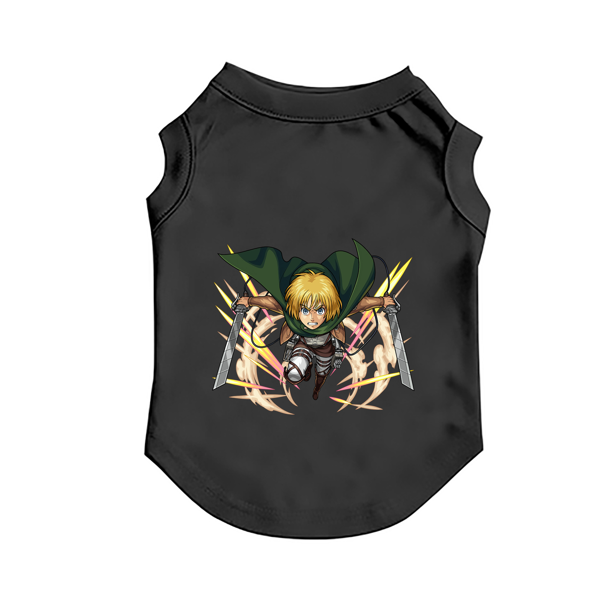 （画像用） 進撃の巨人 アルミン·アルレルト Attack on Titan Armin Arlert ペット用ベスト