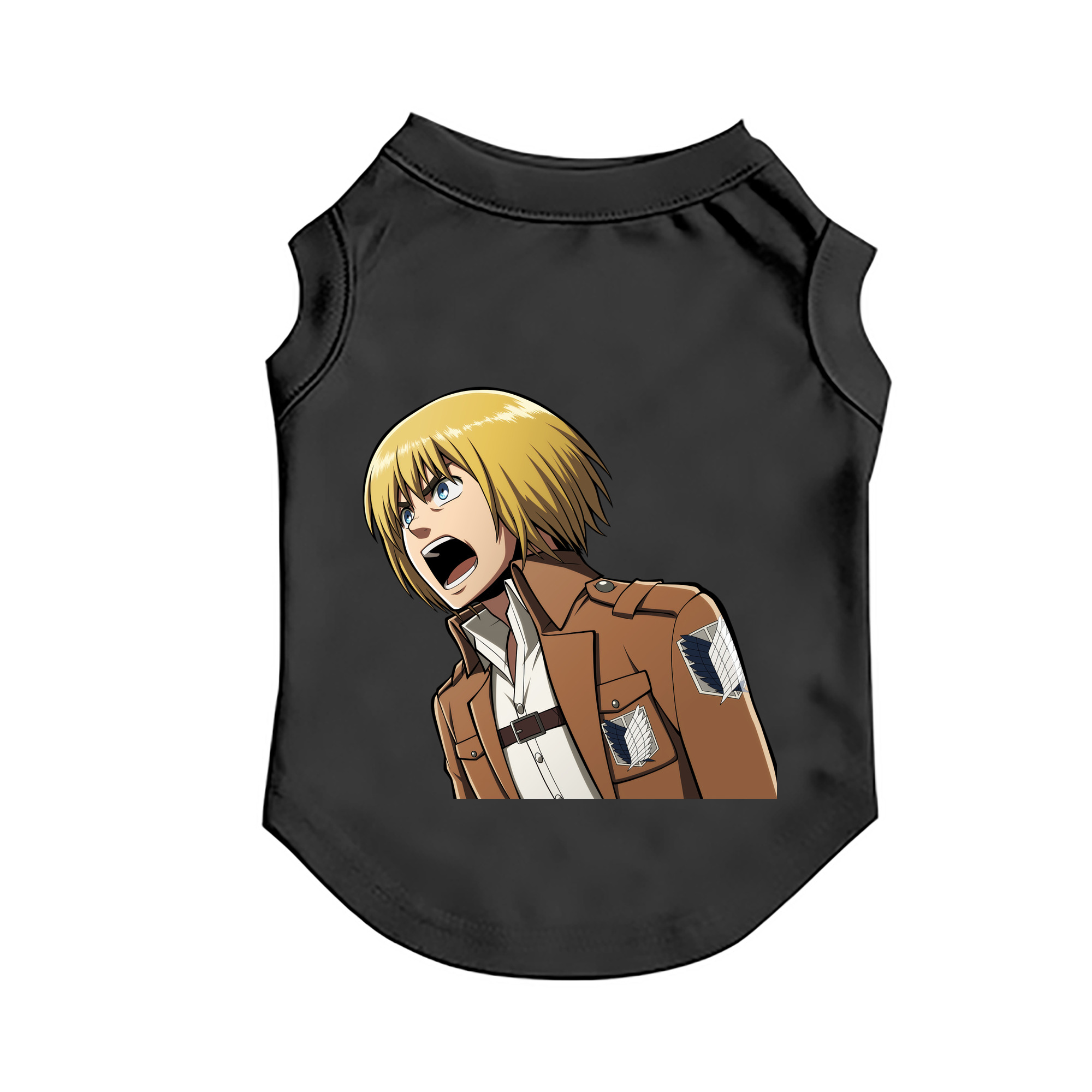 （画像用） 進撃の巨人 アルミン·アルレルト Attack on Titan Armin Arlert ペット用ベスト