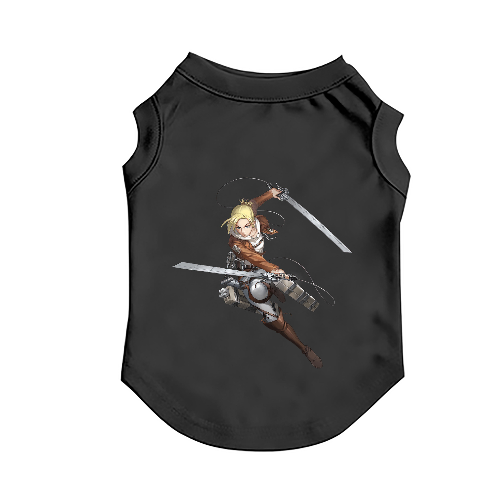 （画像用） 進撃の巨人 アニ・レオンハート Attack on Titan Annie Leonhart ペット用ベスト